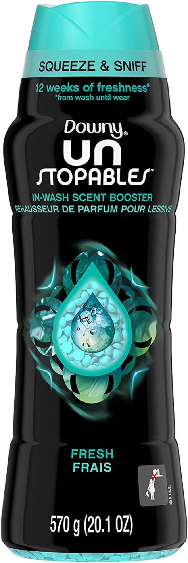 Downy Unstopables Laundry Scent Booster Beads for Washer. Fresh Scent. 20.1 Oz