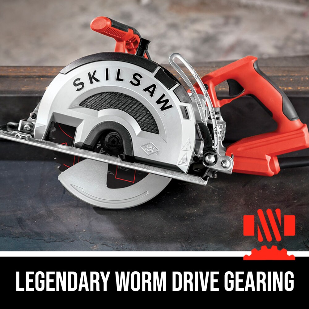 SKIL 15-Amp 8-in Worm Drive Corded Circular Saw