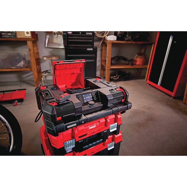 CRAFTSMAN CMST17510 VersaStack 20-Volt Max Water Resistant Cordless Bluetooth Jobsite Radio