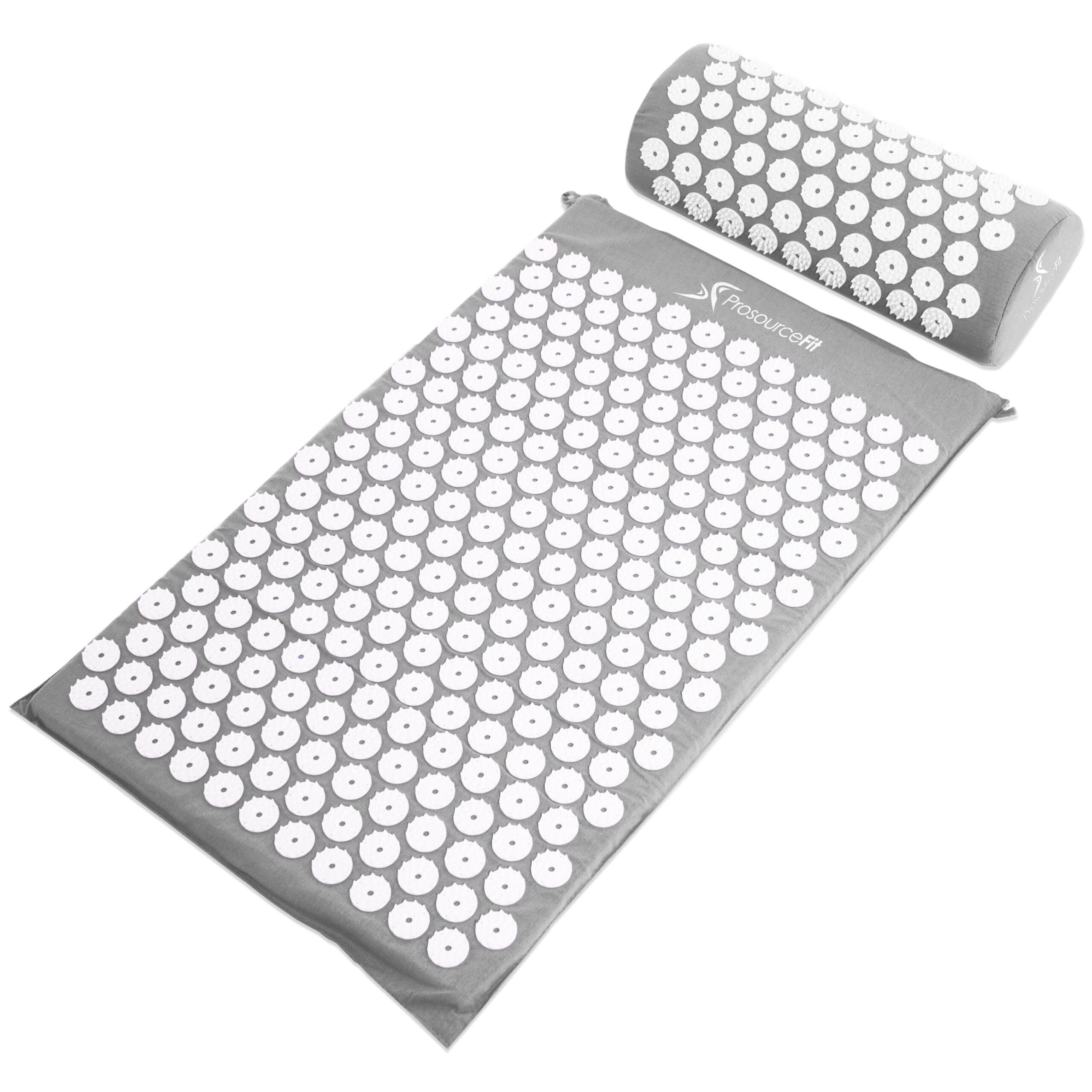 Prosourcefit Acupressure Mat and Pillow Set for Back/Neck Pain Relief and Muscle Relaxation