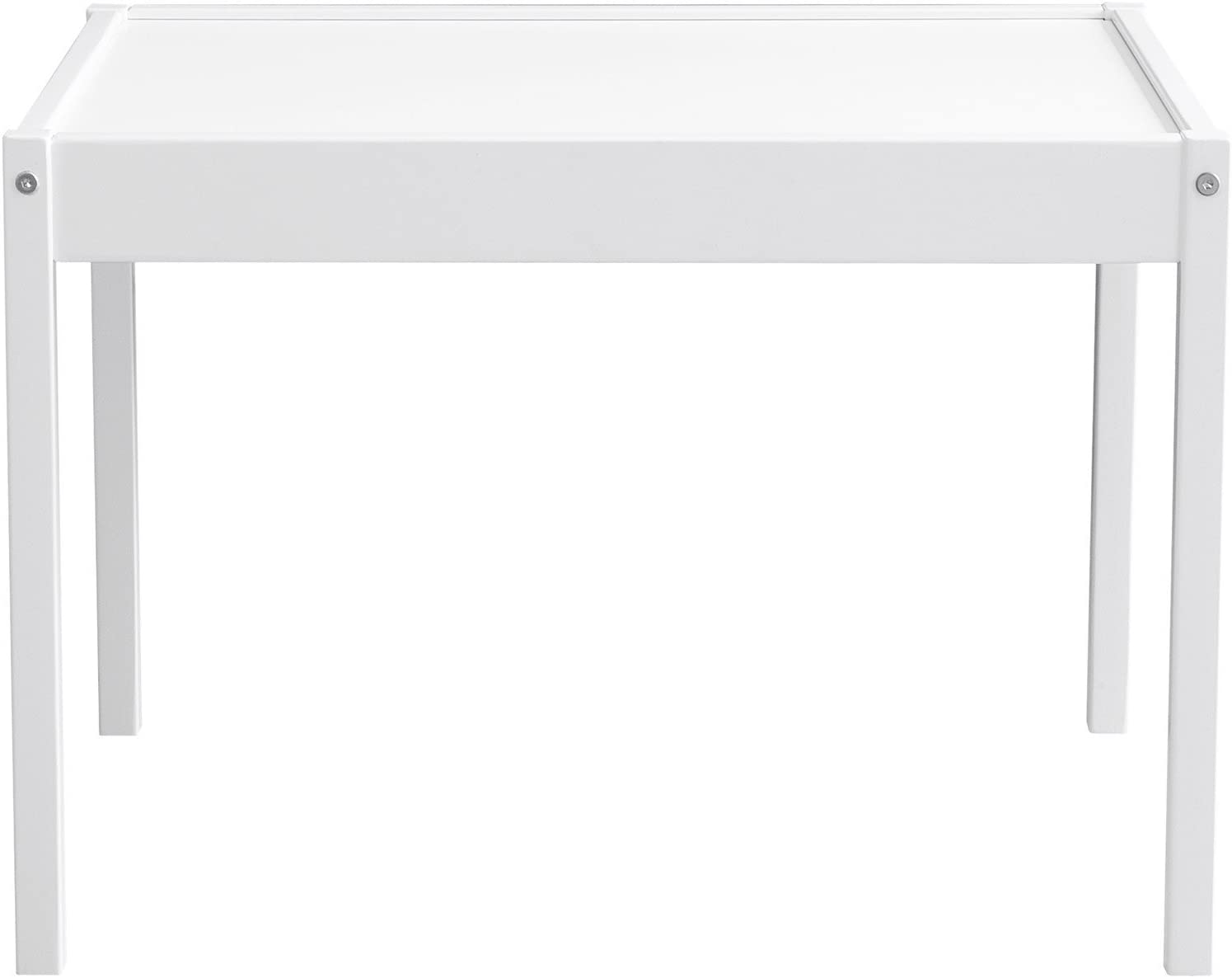 Baby Relax Hunter 3 Piece Kiddy Table and Chair Set. White (DA7501W)