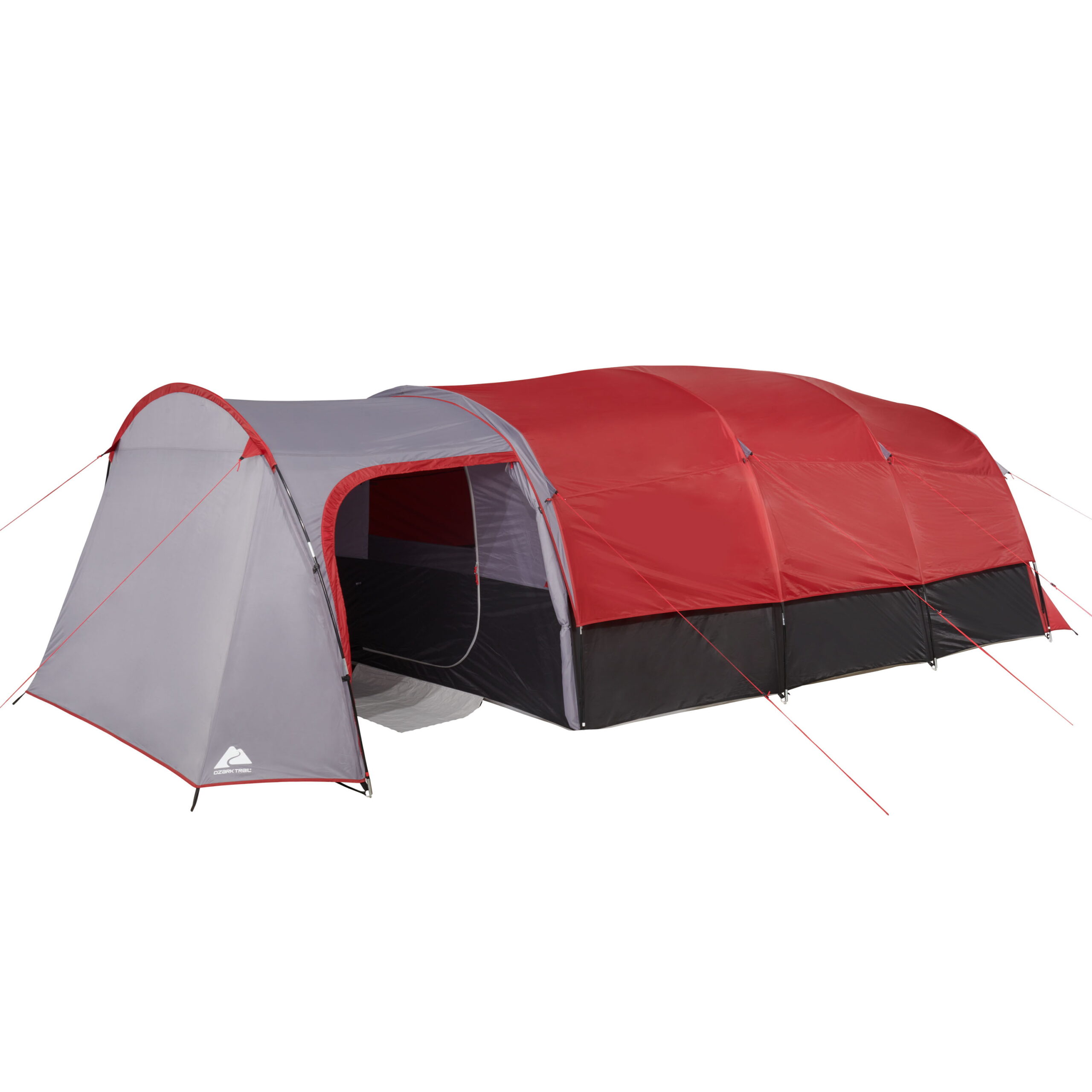 Ozark Trail 10-Person Tunnel Tent. with Vestibule for Gear Storage