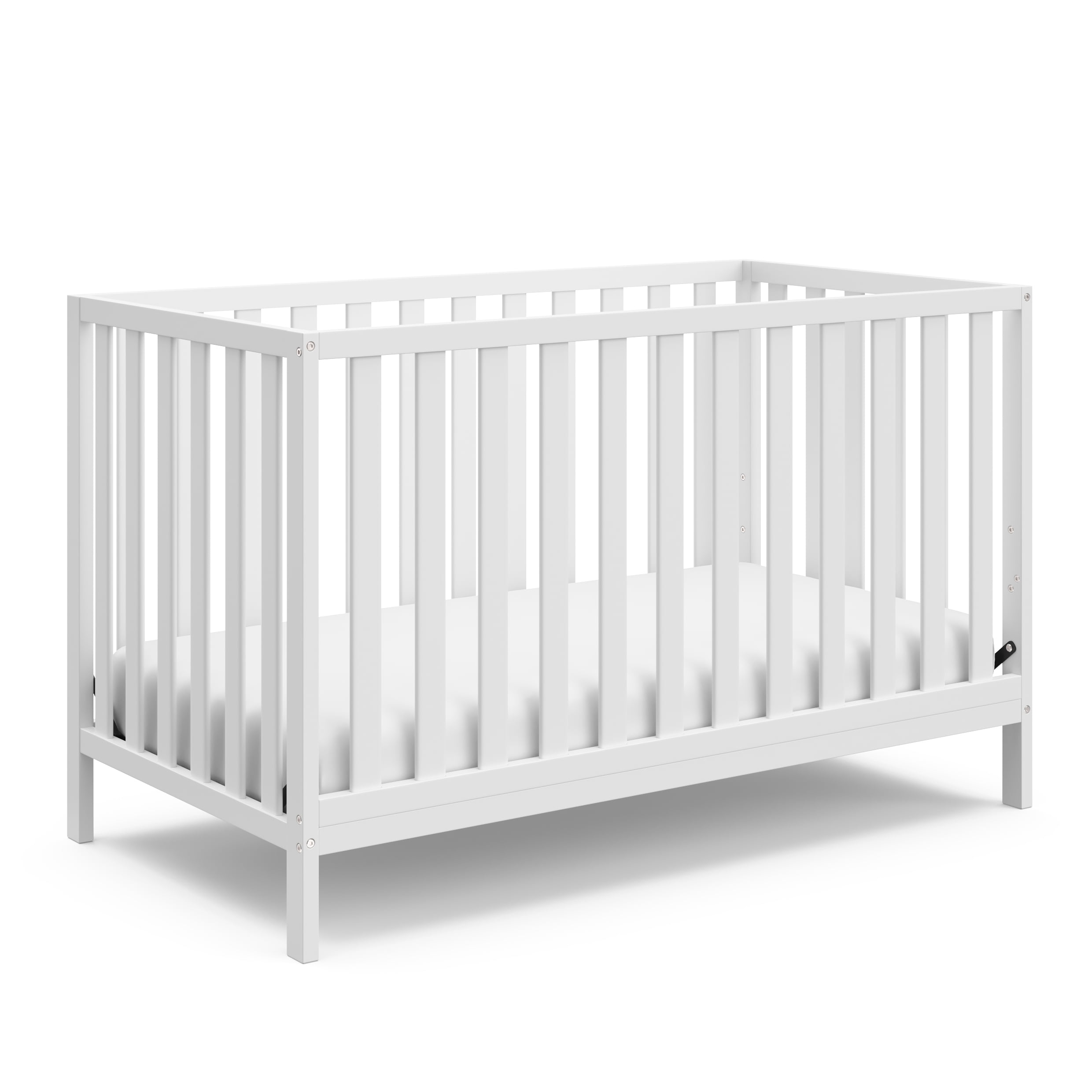 Storkcraft Sunset 4 in 1 Convertible Baby Crib. White
