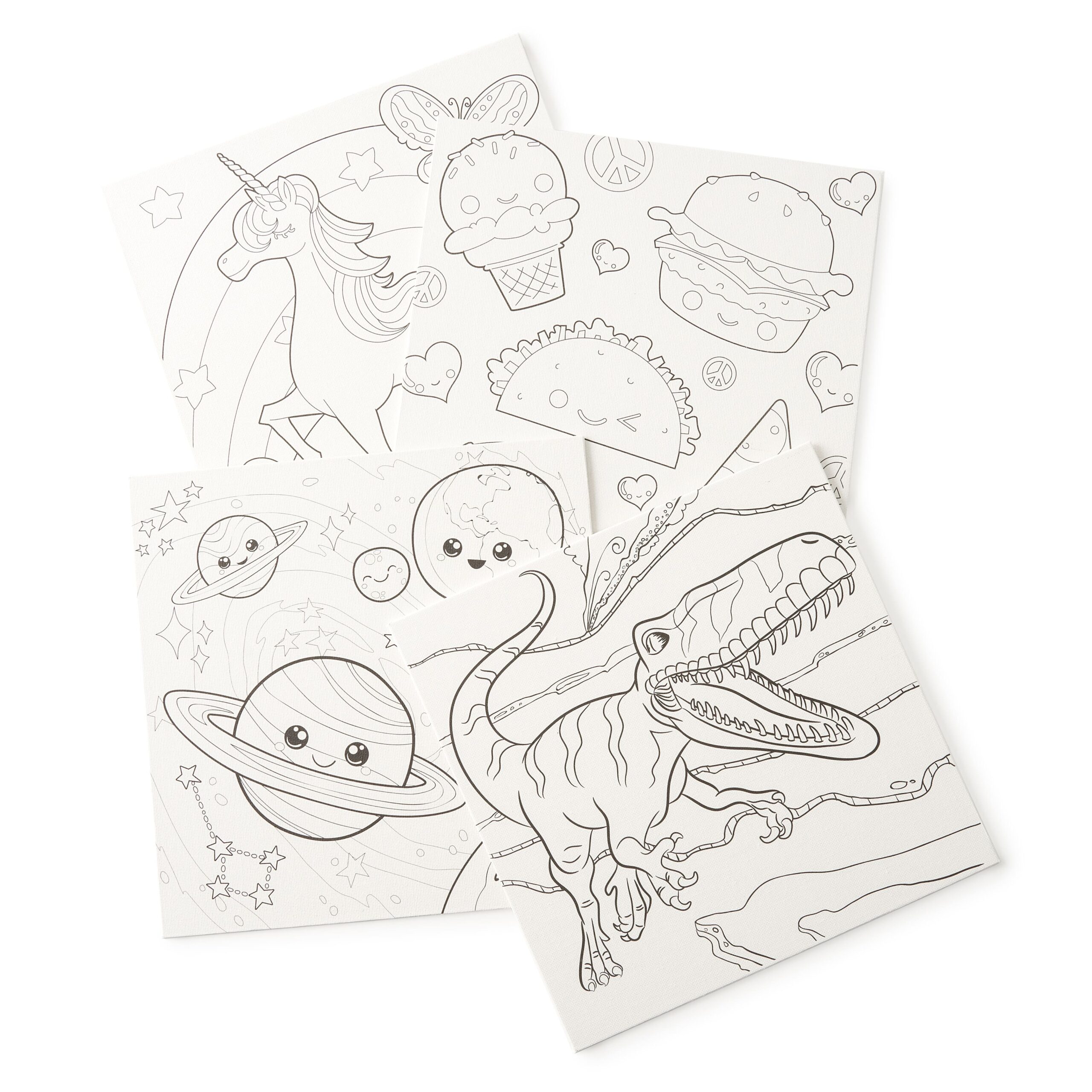 Creatology Bulk 6 Packs: 8 ct. (48 total) 10″ x 10″ Pre-Printed Canvas Panels