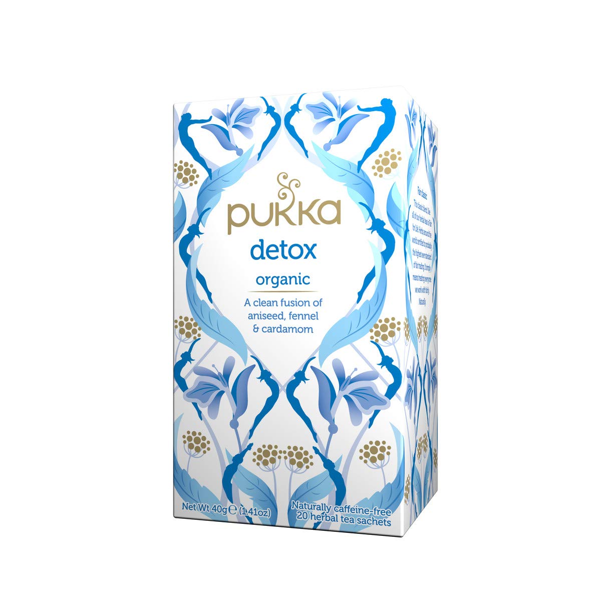 Pukka Detox. Organic Herbal Tea with Aniseed. Fennel & Cardamom. 3 Pack