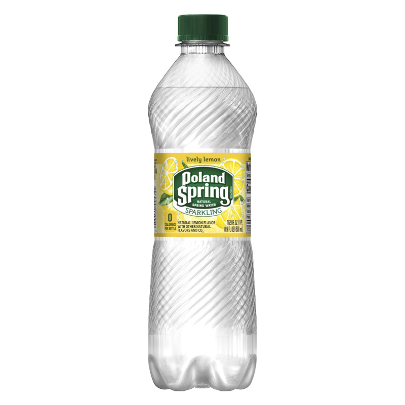 Nestle Waters Poland Spring Lemon Sparkling Spring Water 16.9 oz 1 pk