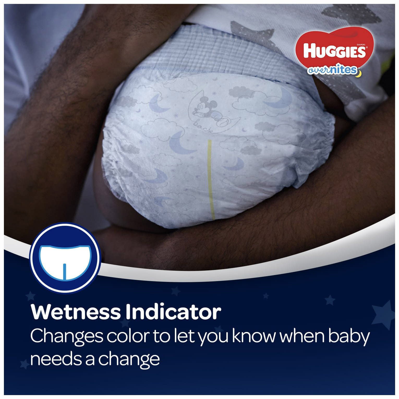Huggies Overnites Nighttime Diapers. 48 Ct. Size 6 (35+ lbs.). Giga Jr Pack