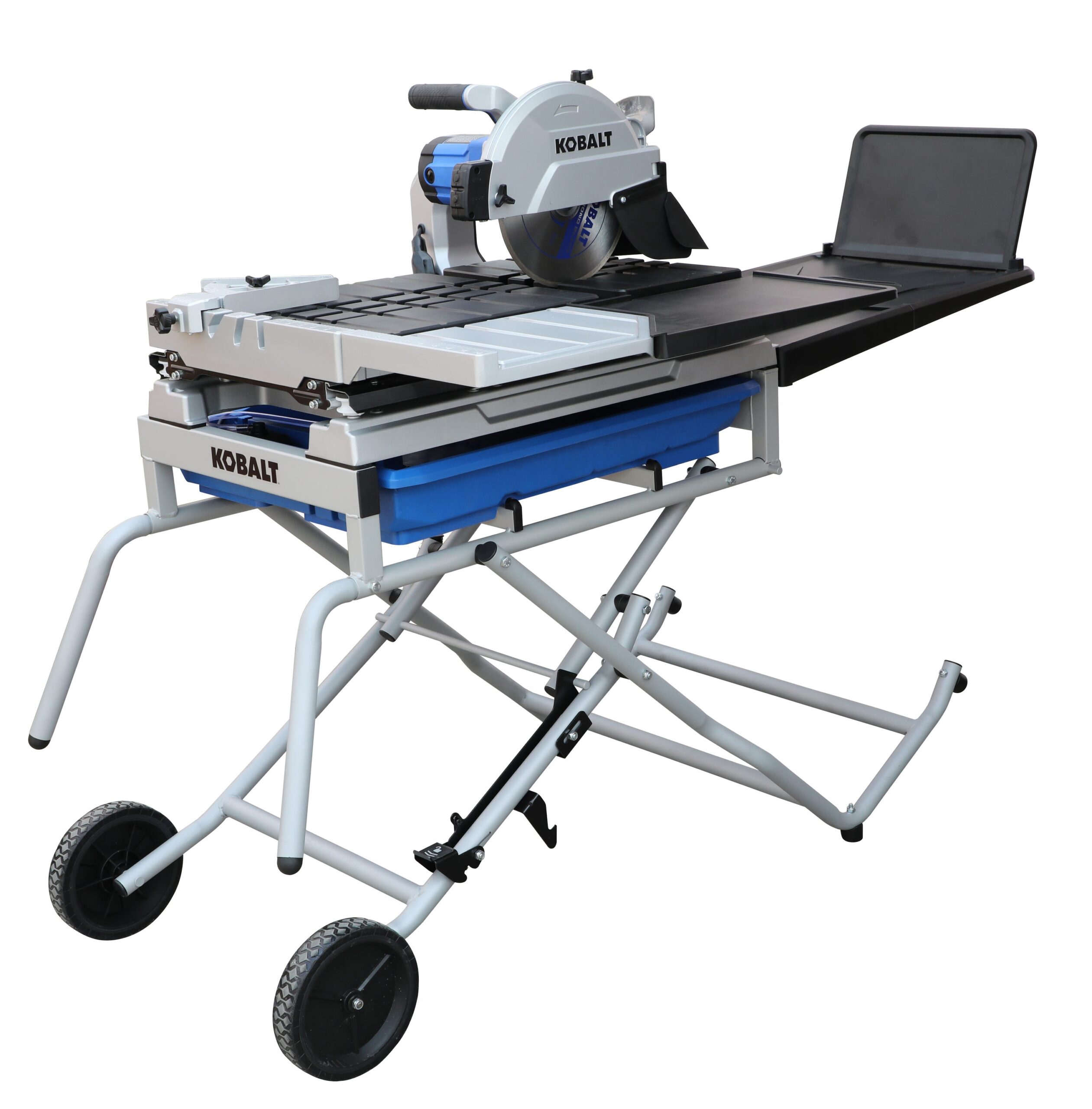 Kobalt 10-in 15-Amp Wet Sliding Table Corded Tile Saw with Stand