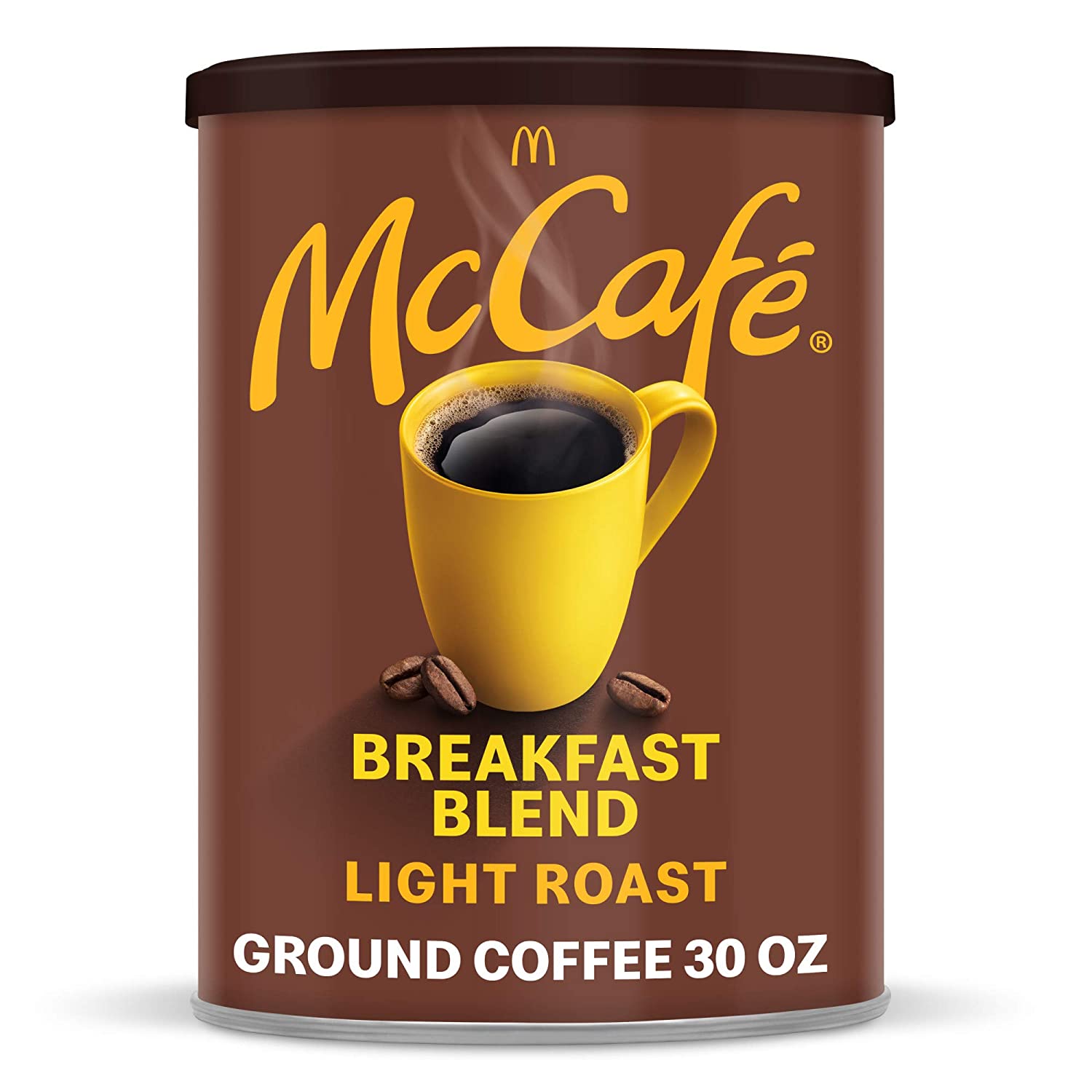 McCafe Breakfast Blend Light Roast Ground Coffee (30 oz Canister)