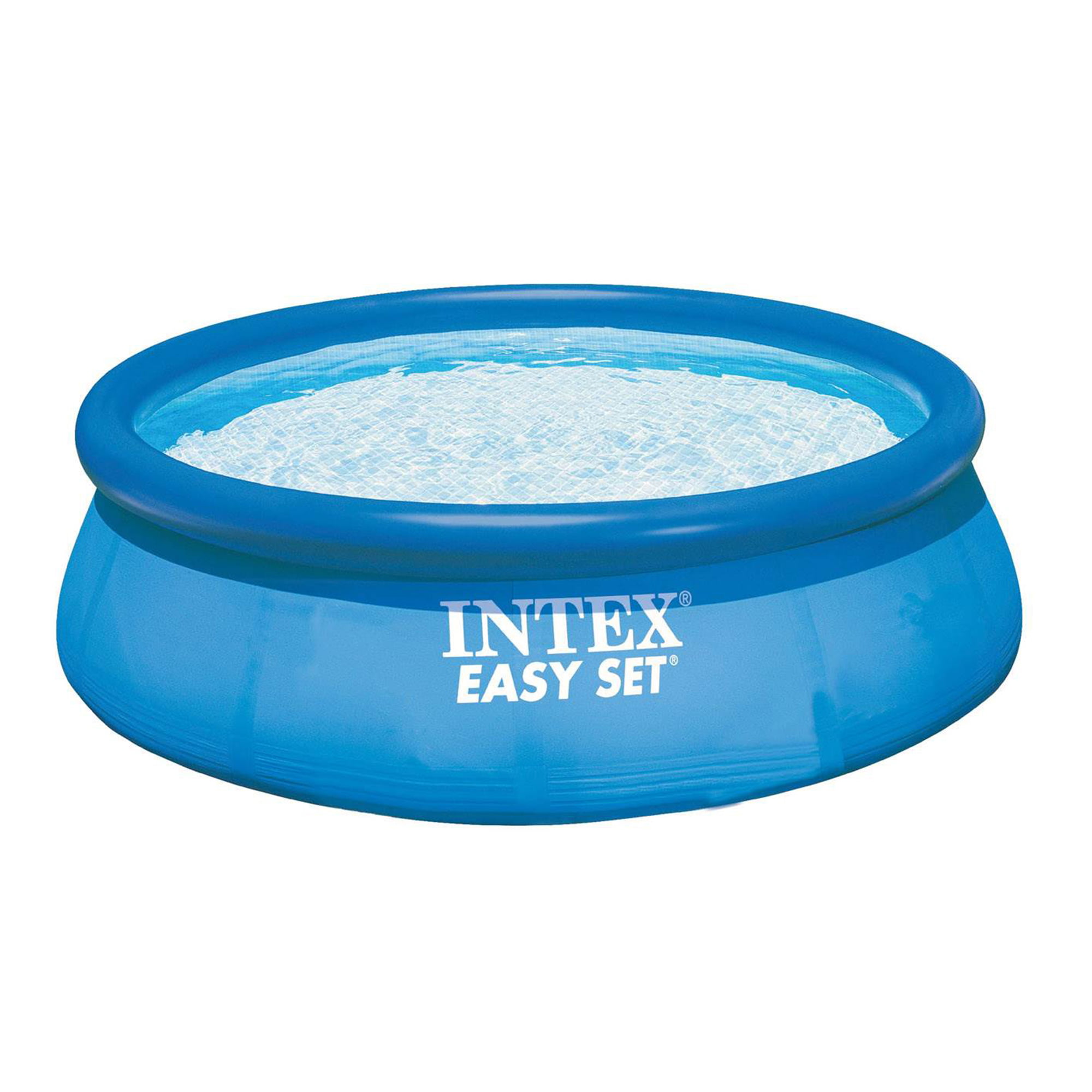 Intex Easy Set Pool. Pump & Filter and Intex Above Ground Rope Tie Pool Cover