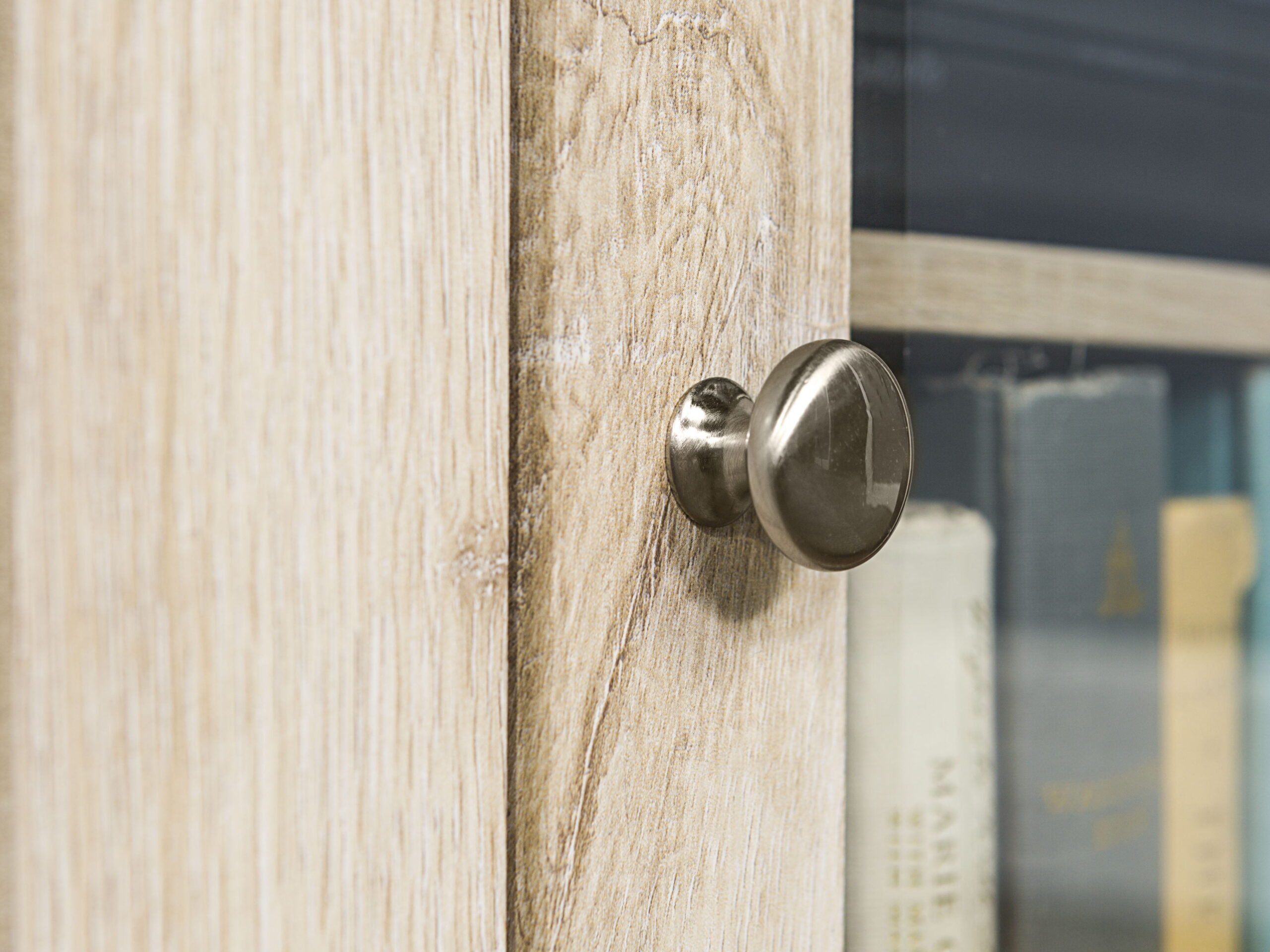 Walker Edison White Oak Fireplace TV Stand for TVs up to 60″