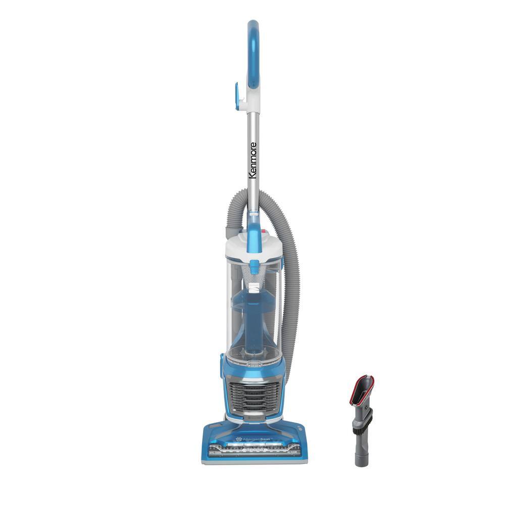 KENMORE DU2055 AllergenSeal Multisurface Bagless Corded Upright Blue Vacuum Cleaner with Hair Eliminator Brushroll