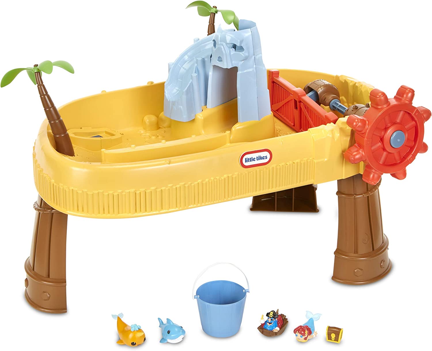 Little Tikes Island Wavemaker Water Table with Five Unique Play Stations and Accessories. for 2 + years Multicolor