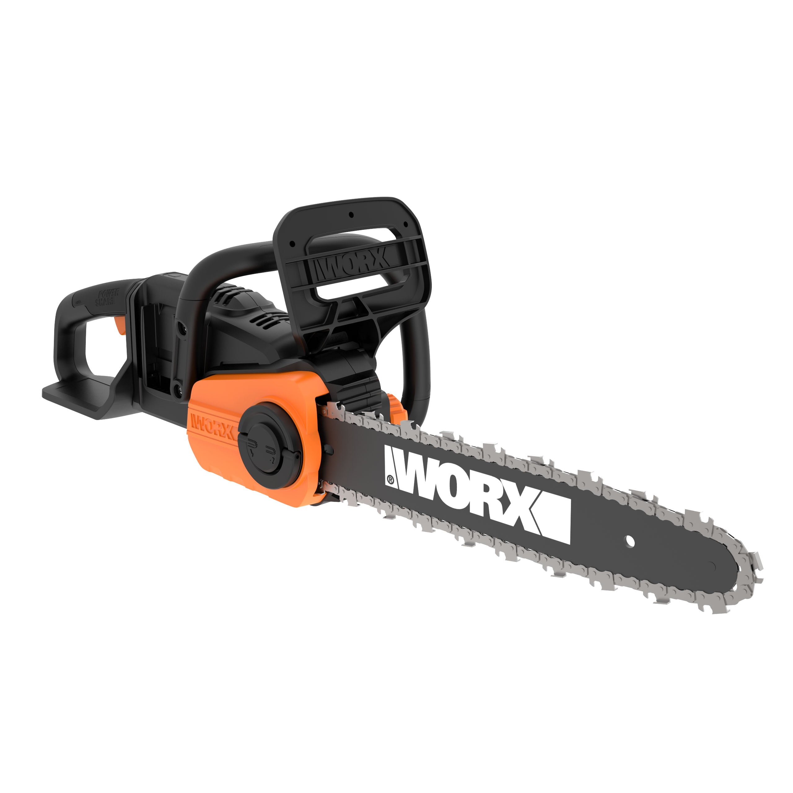 Worx WG384.9 40V Power Share 14″ Cordless Chainsaw with Auto-Tension (Tool only)  Battery and Charger Not Included