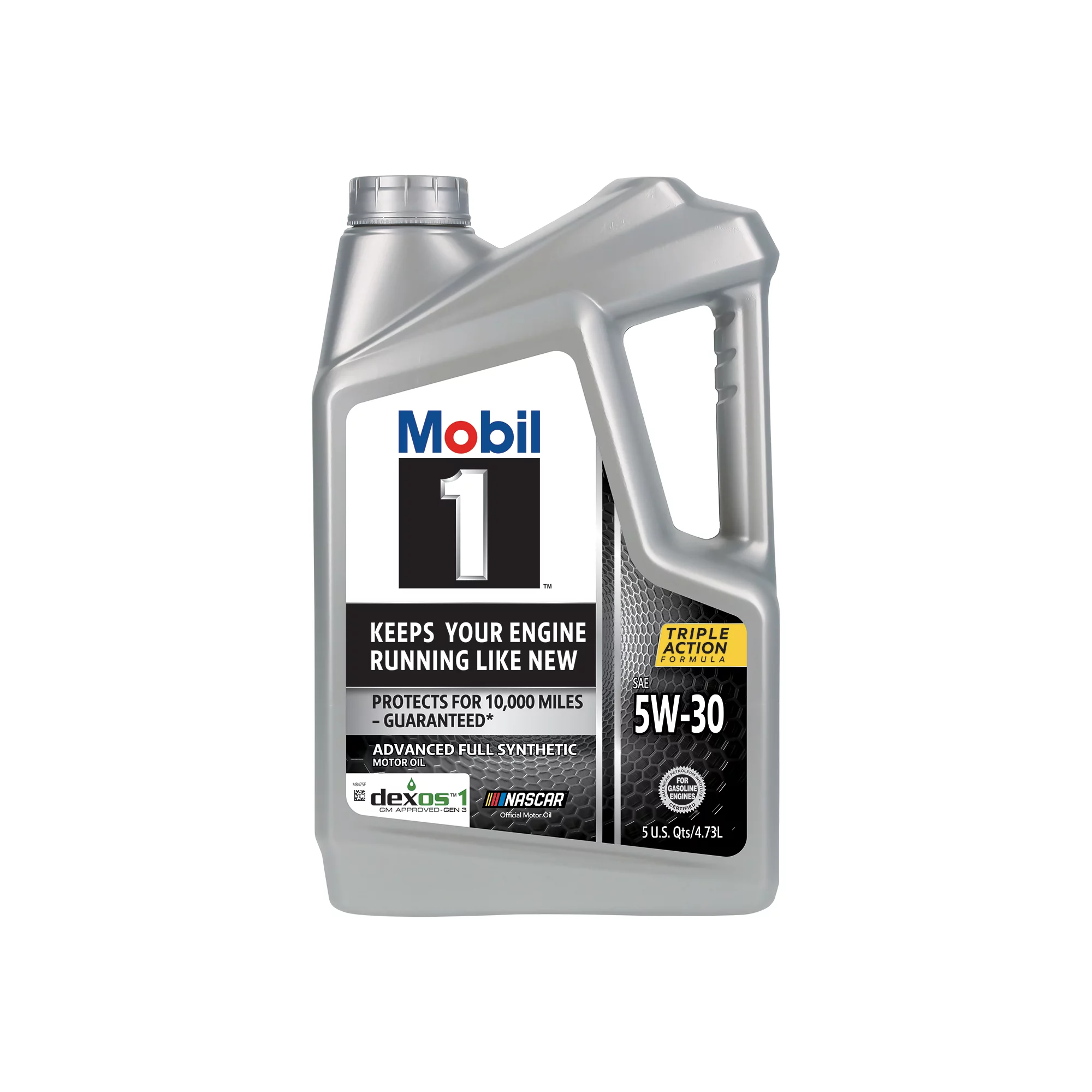 Mobil 1 Advanced Full Synthetic Motor Oil 5W-30. 5 qt