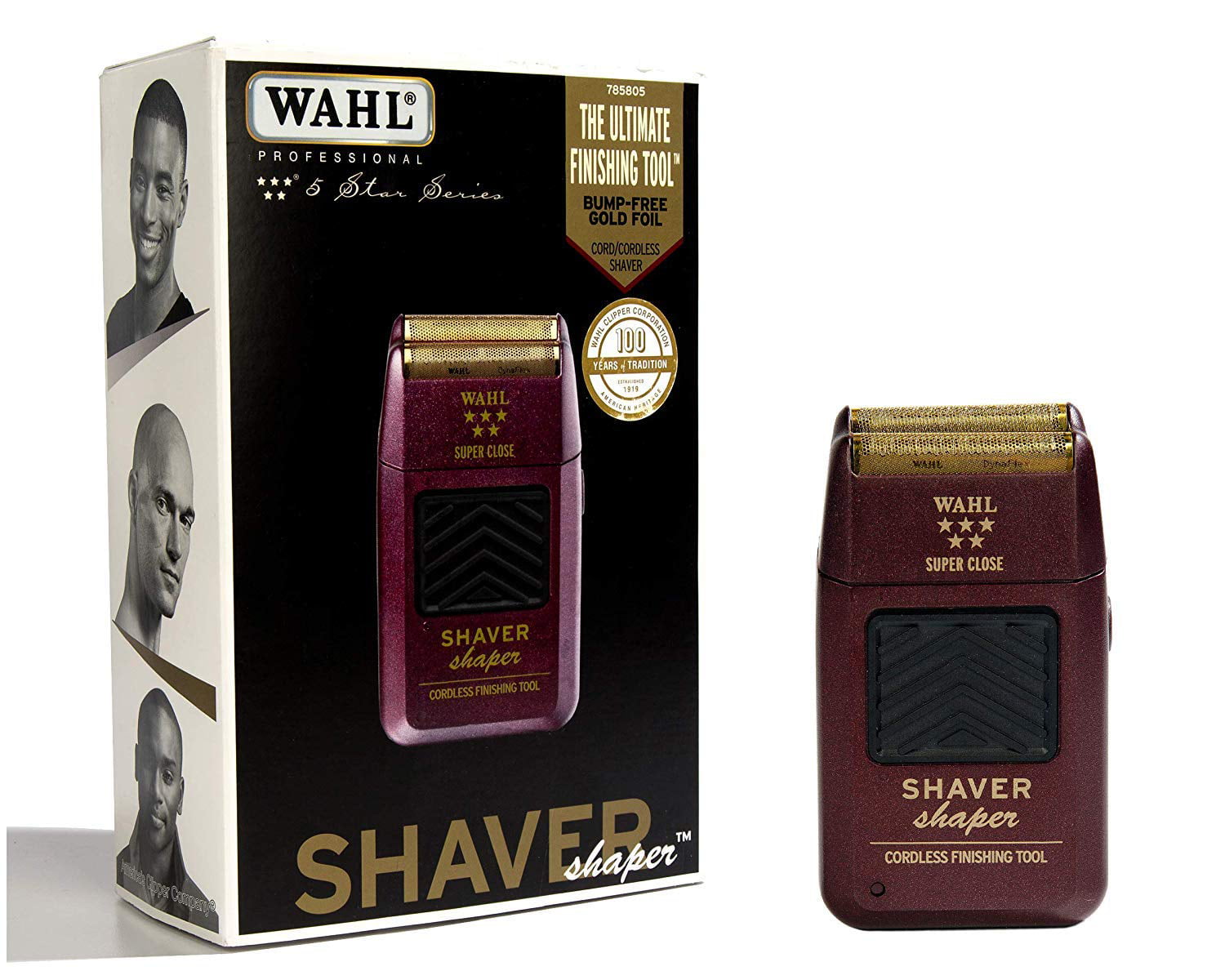 Wahl Professional 5-Star Series Rechargeable Shaver/Shaper #8061-100 - Up to 60 Minutes of Run Time - Bump-Free. Ultra-Close Shave.... By Visit the Wahl Professional Store