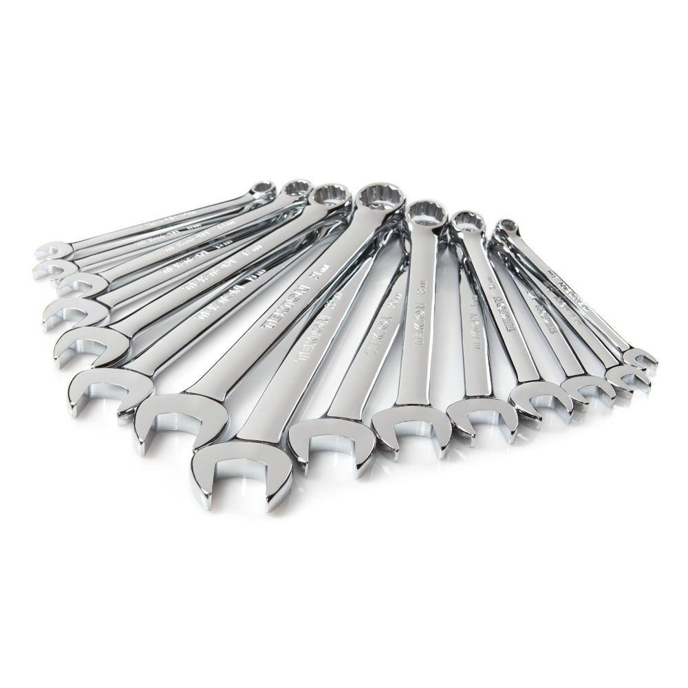 TEKTON 90191 Combination Wrench Set. 30-Piece (1/4-1 in.. 8-22 mm) - Holder