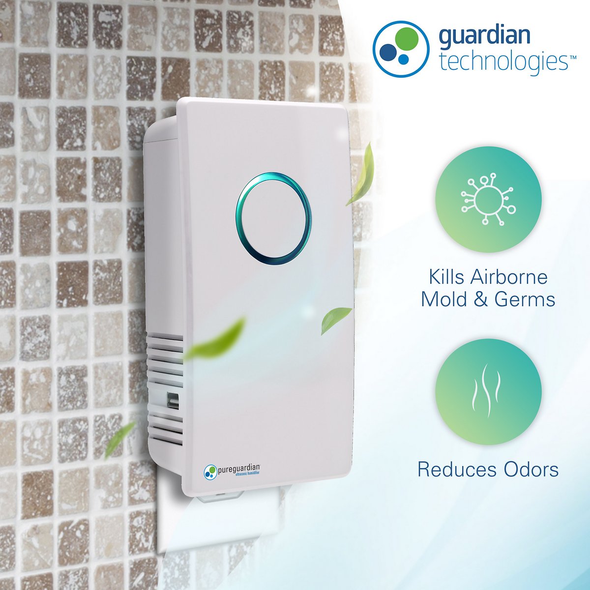 GermGuardian GG1100W Pluggable Small Air Purifier