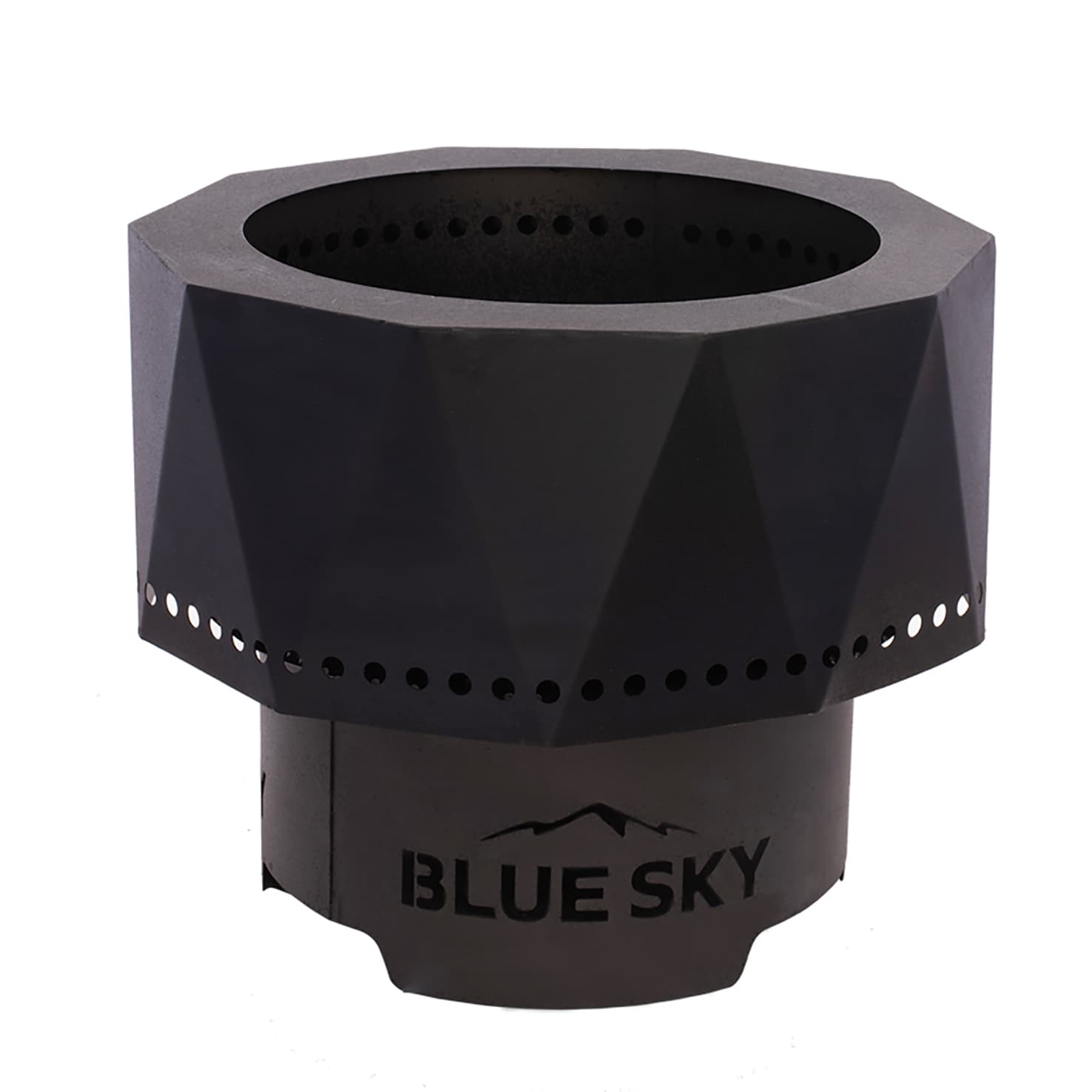 Blue Sky Outdoor Living The Ridge 15.76-in W Black Steel Wood-Burning Fire Pit