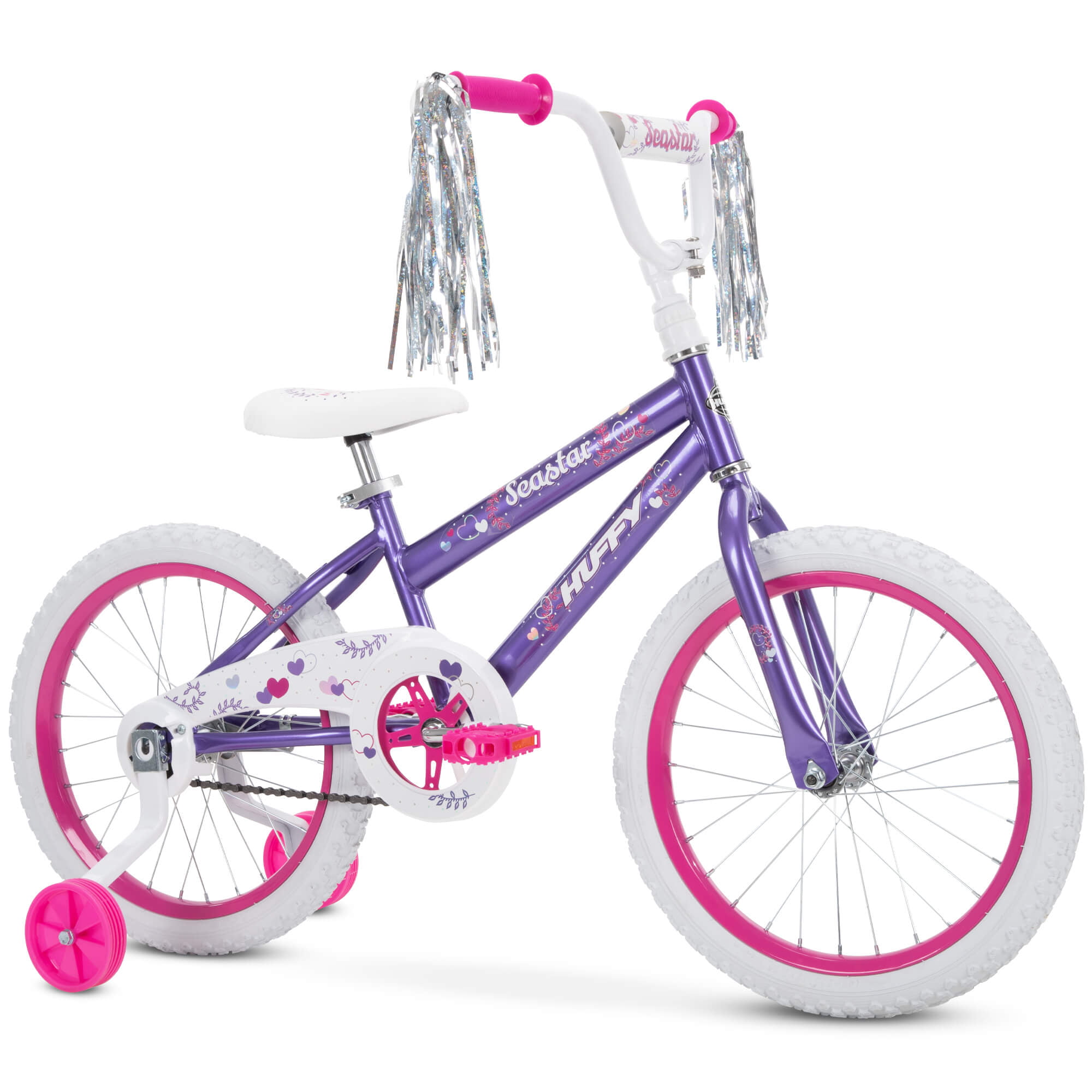 Huffy 18 in. Sea Star Girl Bike. Metallic Purple