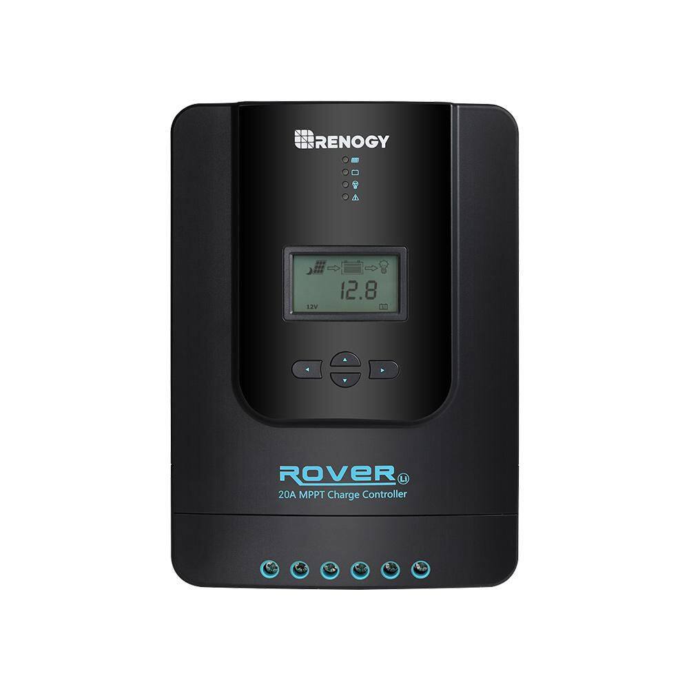 Renogy RNG-CTRL-RVR20-BT Rover Li 24-Volt 20 Amp MPPT Solar Charge Controller with Bluetooth Module