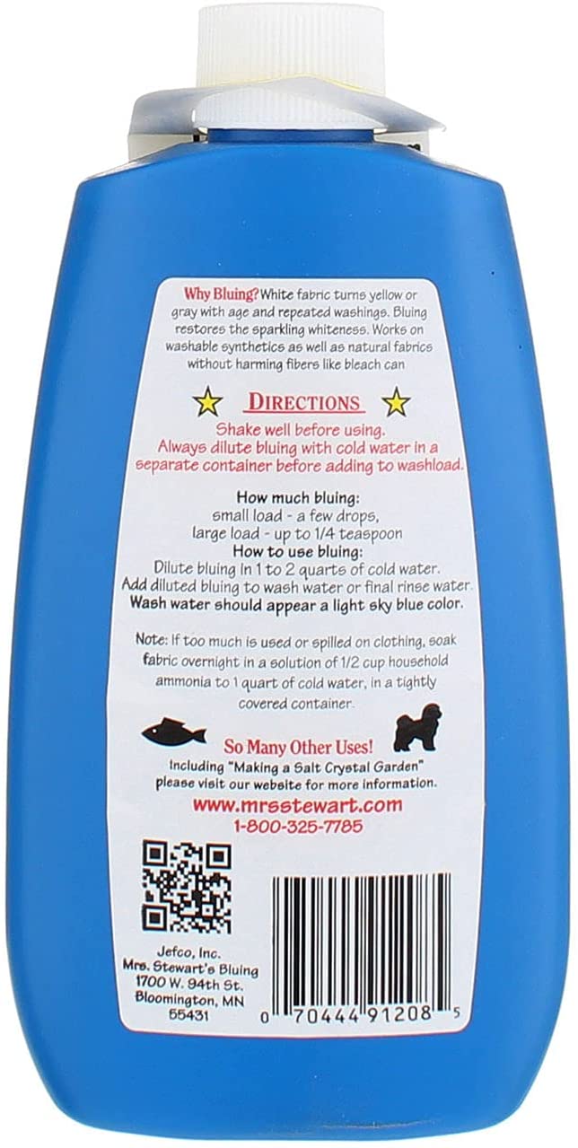 Mrs. Stewarts Liquid Bluing 8.0 OZ (Pack of 3)