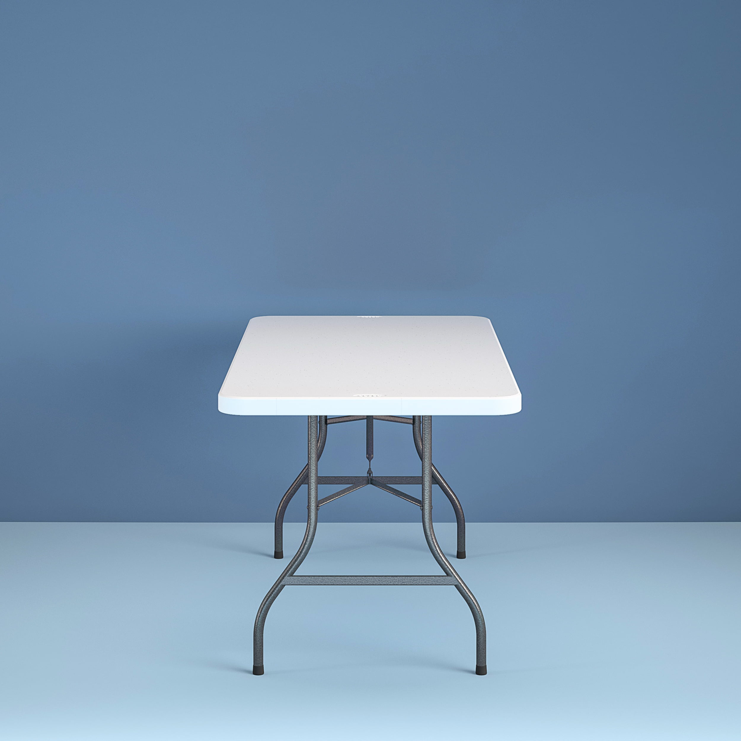 Cosco 6ft Folding Table In White Speckle