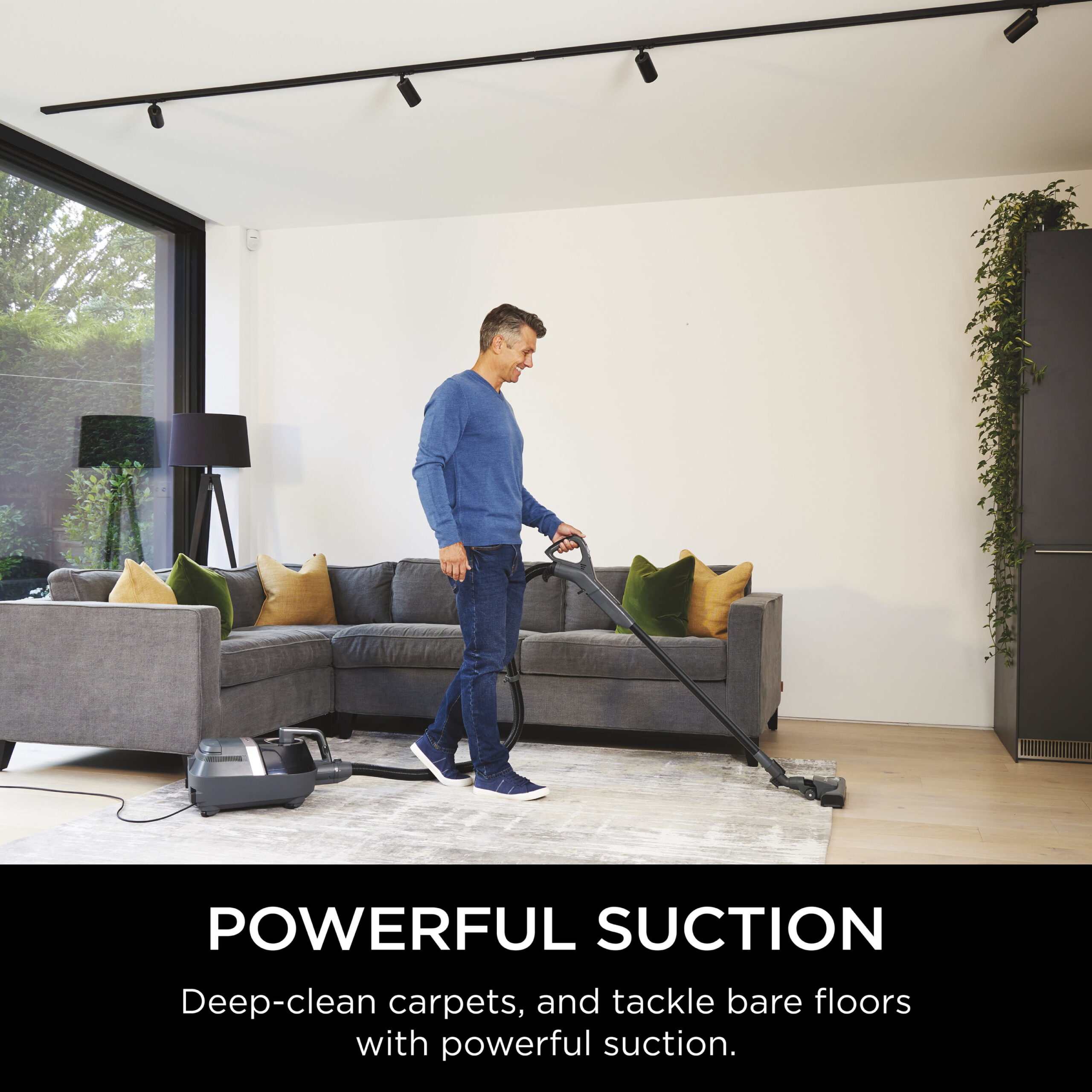 Shark Bagless Corded Canister Vacuum