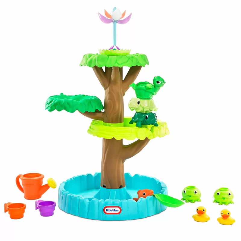 Little Tikes 651342M Magic Flower Water Table with Blooming Flower and 10+ Accessories. Multicolor