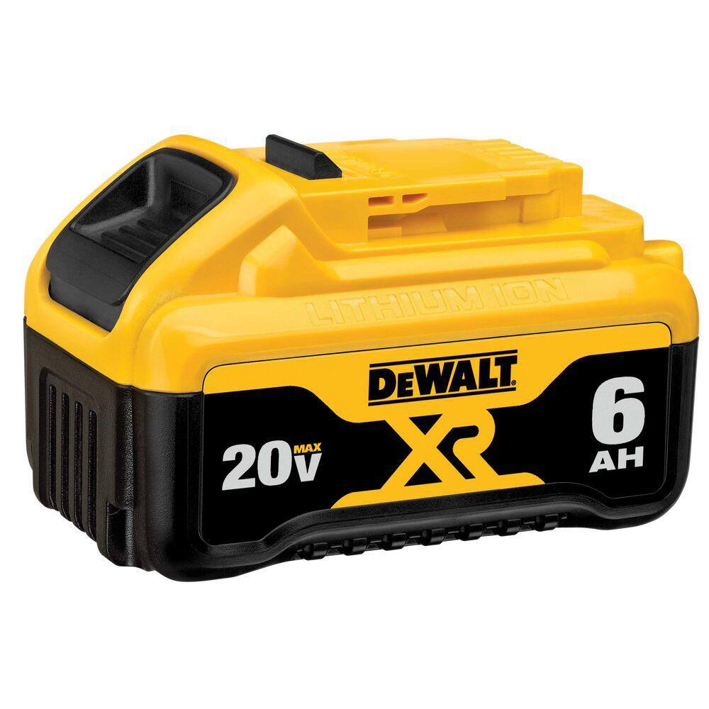 DEWALT DCB206 20V MAX XR Premium Lithium-Ion 6.0Ah Battery Pack