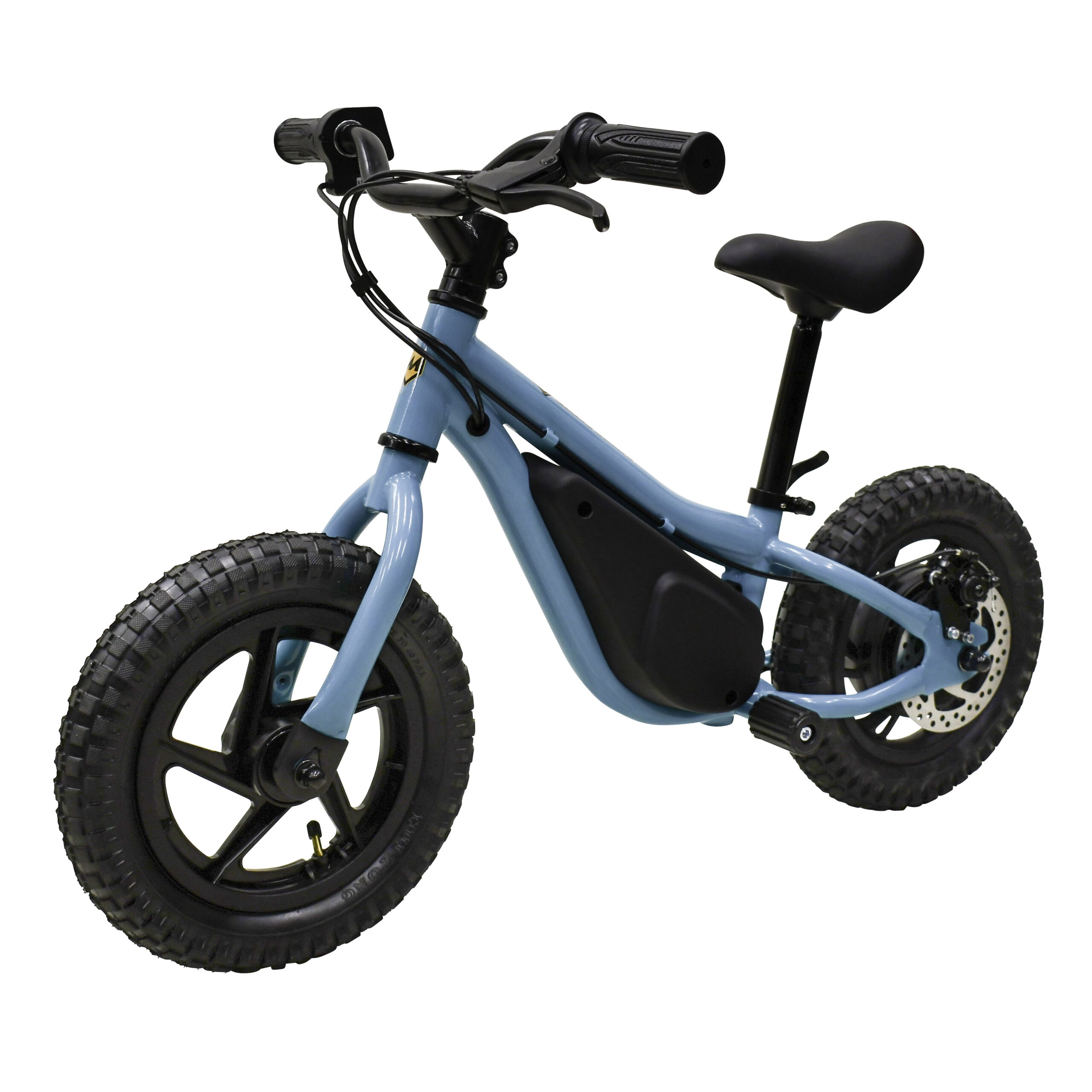 Massimo E11 24V Electric Balance Bike Bicycle | Seat Height 14in - 18in Battery Powered Ages 3 & Up (Teal)