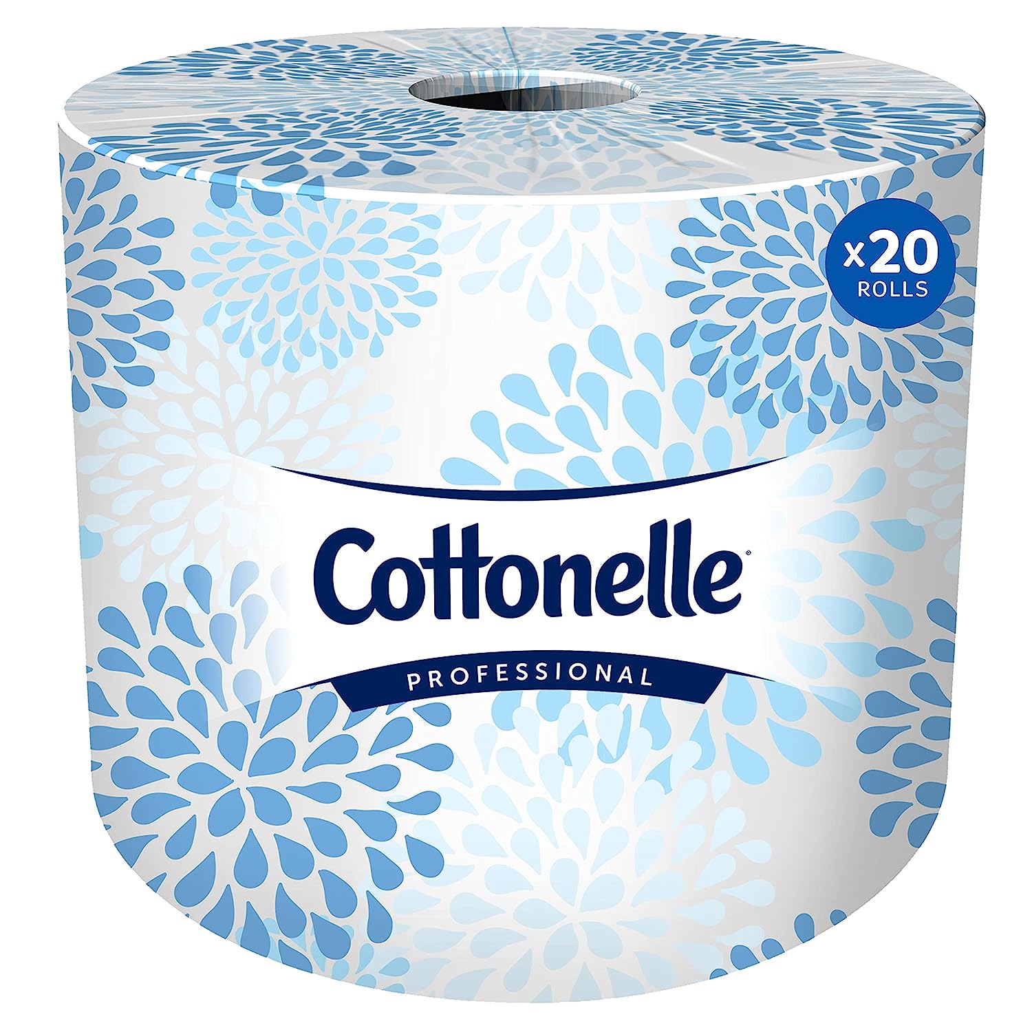 Cottonelle® Professional Standard Roll Toilet Paper (13135). 2-Ply. White. Compact Case for Easy Storage. (451 Sheets/Roll. 20 Rolls/Case. 9.020 Sheets/Case)
