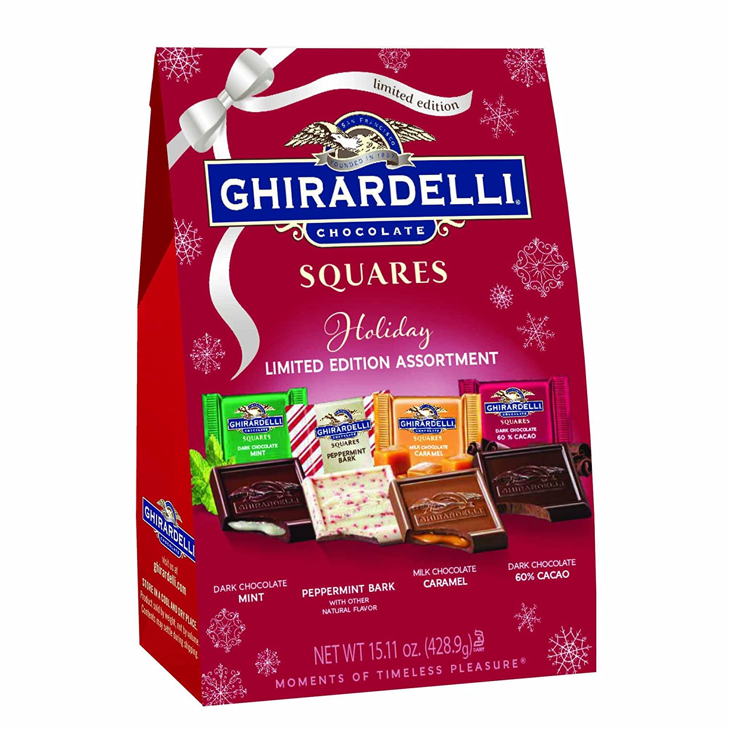 Ghirardelli Limited Edition XL Assorted Bag. 15.11 Ounce