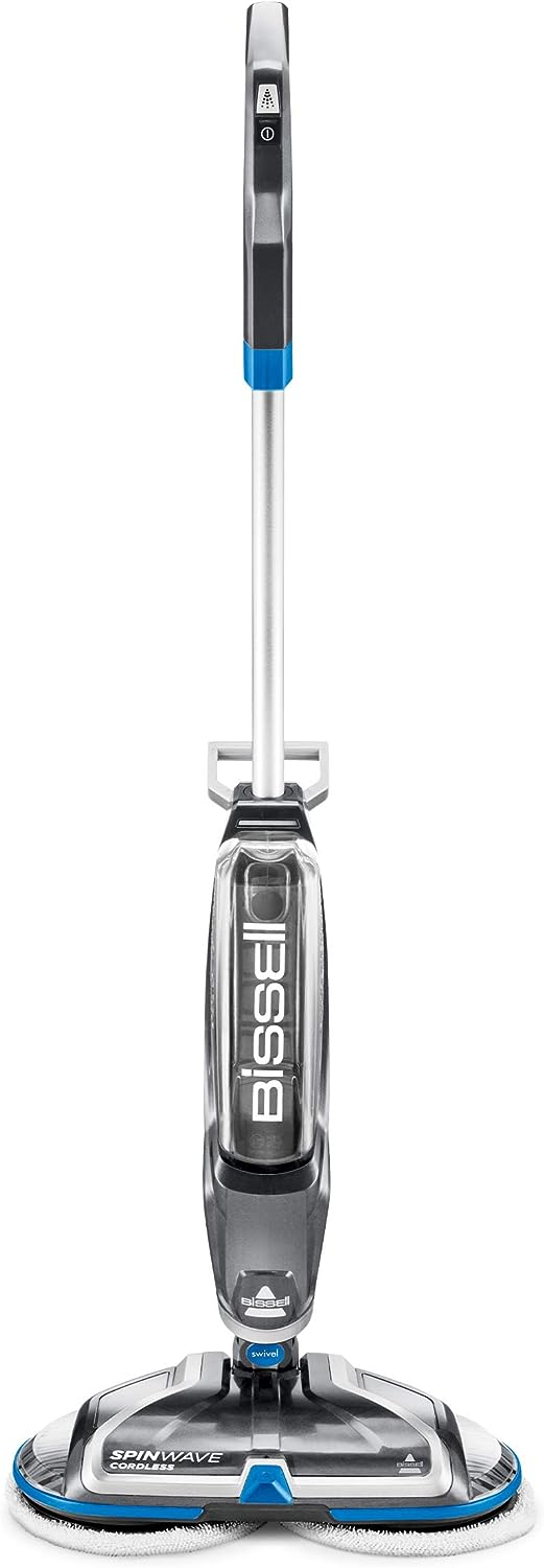 Bissell SpinWave Cordless Hard Floor Expert. 23159. Titanium With Electric Blue Accents