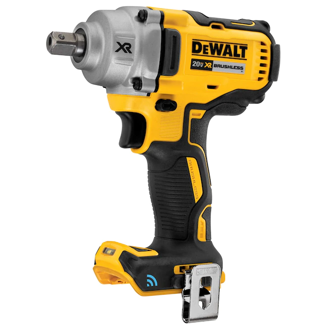 DEWALT DCF896B 20-Volt MAX XR Cordless Brushless 1/2 in. Mid-Range Impact Wrench with Detent Pin Anvil & Tool Connect (Tool-Only)