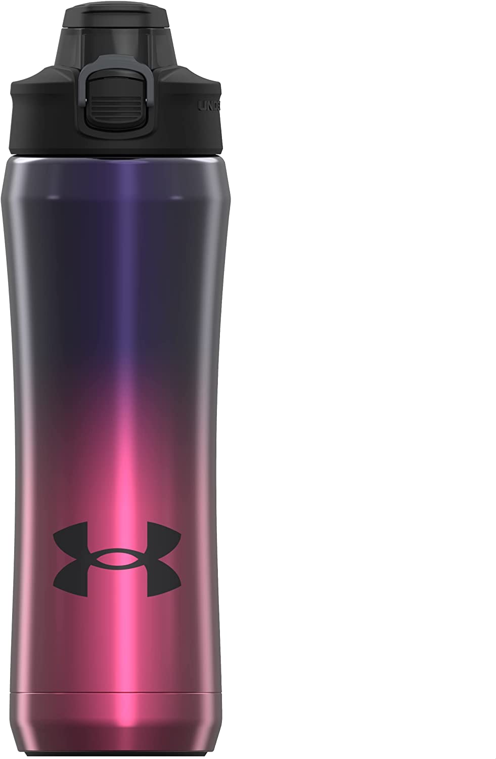 Under Armour 18oz Beyond Gradient Vacuum Insulated Water Bottle. Gradient Cerise/Purple