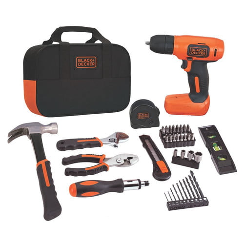 BLACK+DECKER 8-Volt MAX* Drill Project Kit.BDCD8PK