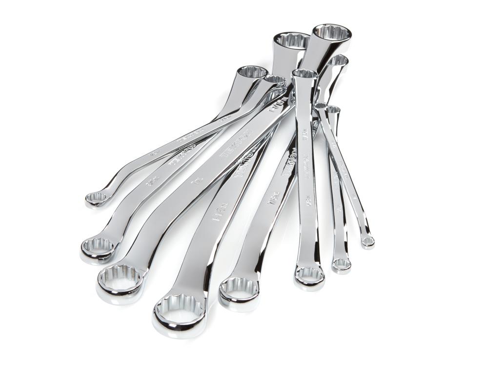 TEKTON 8-Piece Set Standard (SAE) Standard Box End Wrench Includes Soft Case