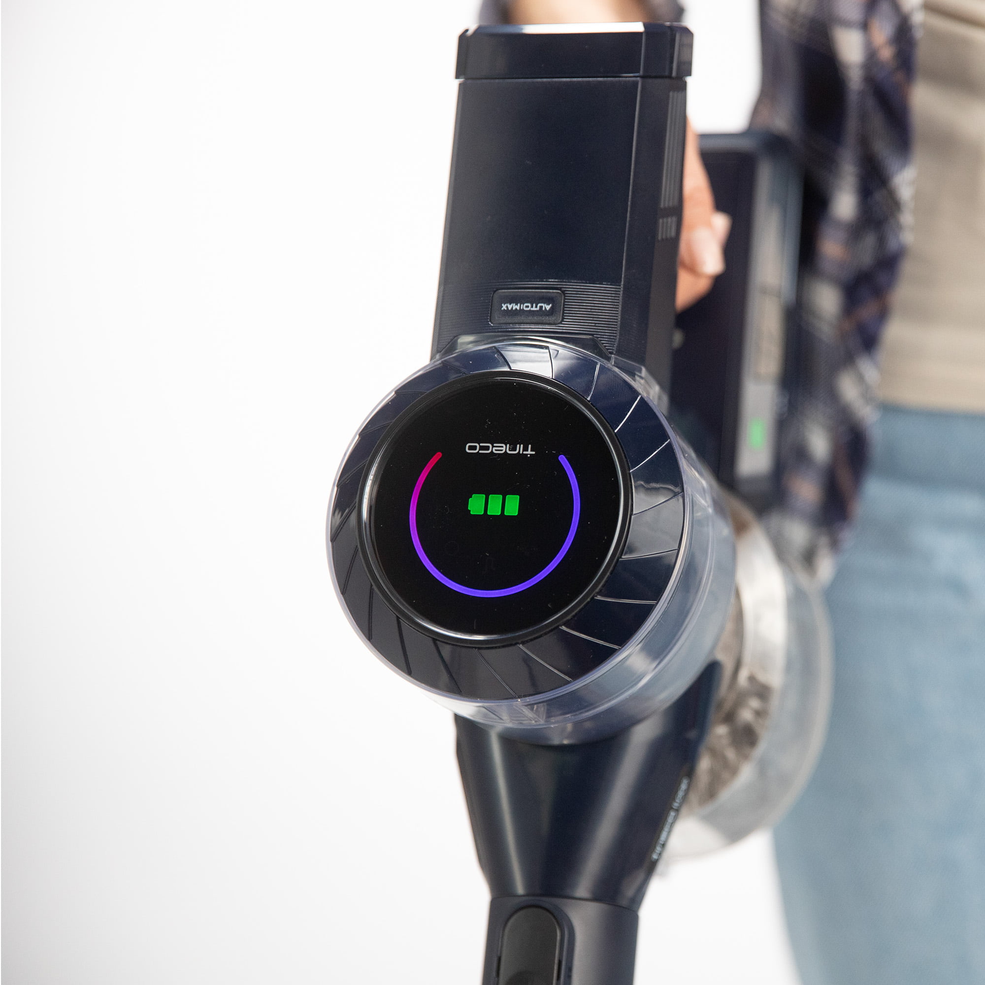 Tineco S10 ZT Smart Cordless Stick Vacuum Cleaner with ZeroTangle Brush Head for Hard Floors/Carpet