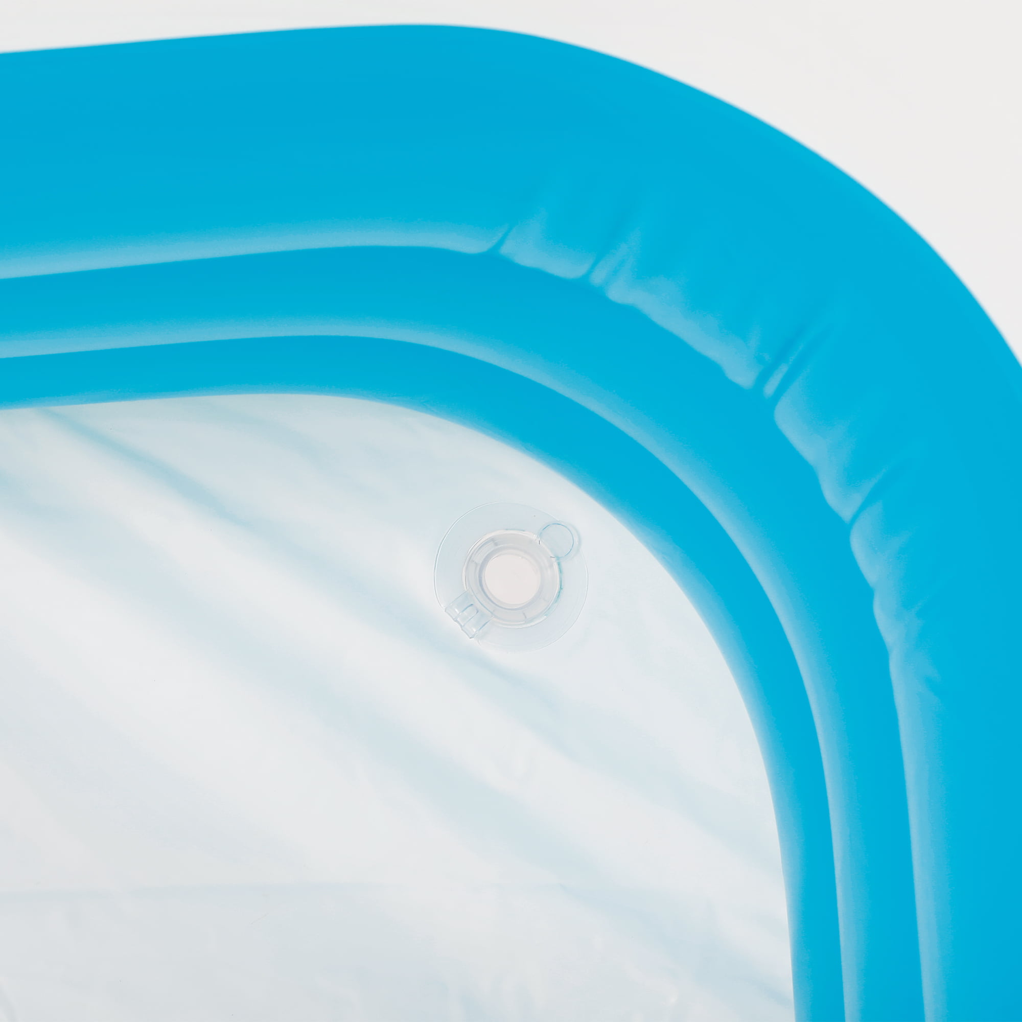 bigbigmart 10-Foot Rectangular Inflatable Family Pool. Blue. Ages 6 and Up. Unisex