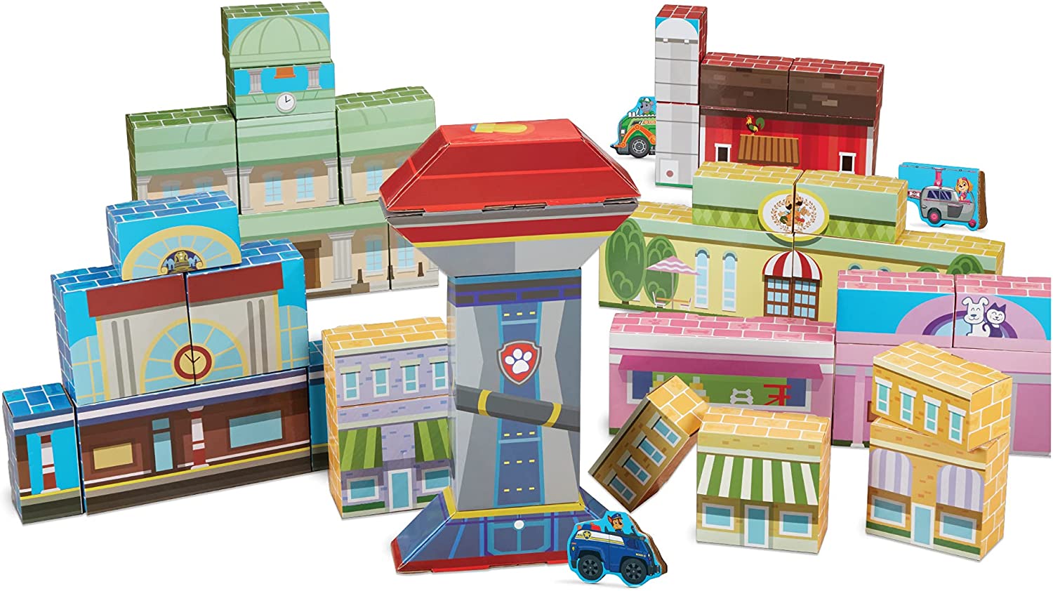 Melissa & Doug Paw Patrol Jumbo Cardboard Blocks