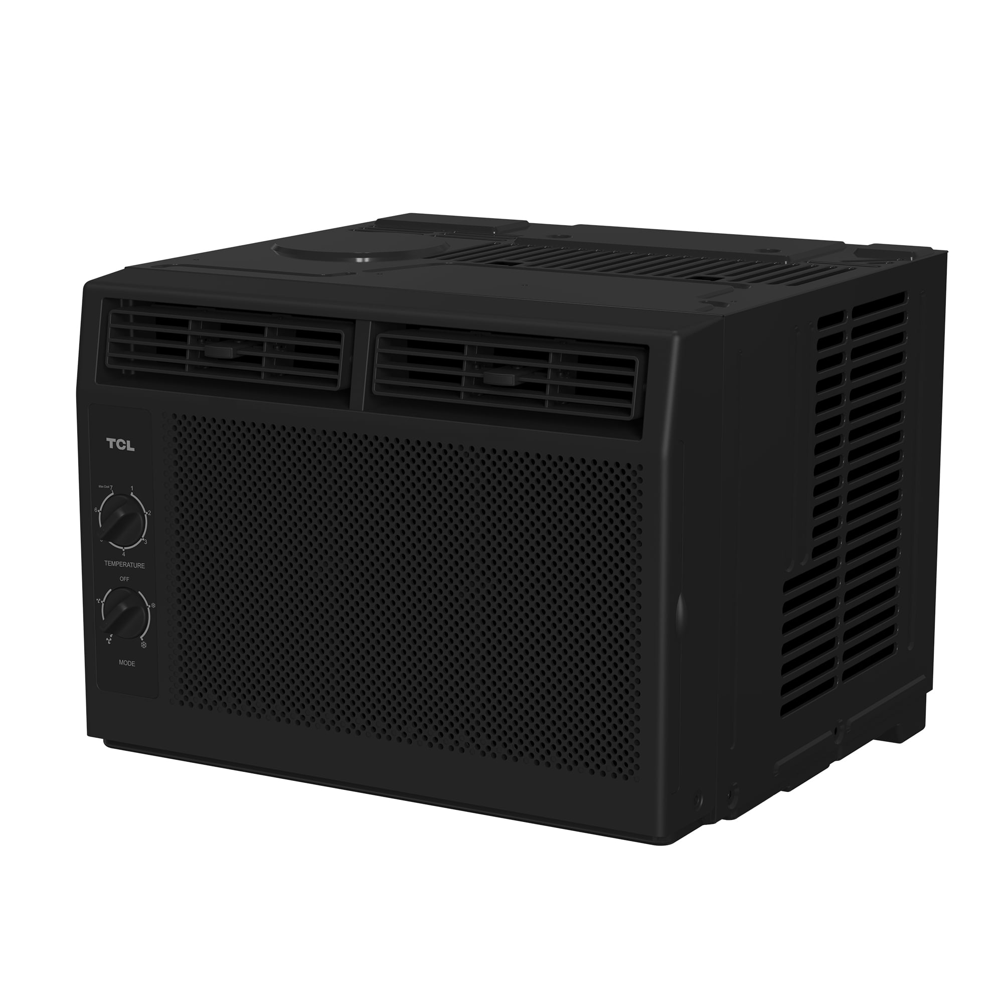 TCL 5.000 BTU Mechanical Window Air Conditioner. Black. W5WM-B3