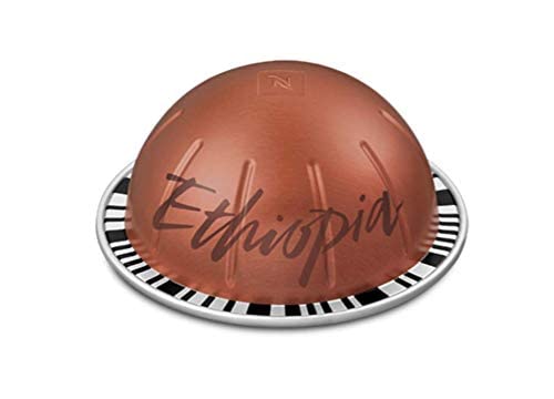 Custom Assortment.Nespresso® Vertuoline Gran Lungo Assortment (European Version) for a total of 40 Coffee Capsules Pods - Ethiopia. Costa Rica. Fortado & Arondio