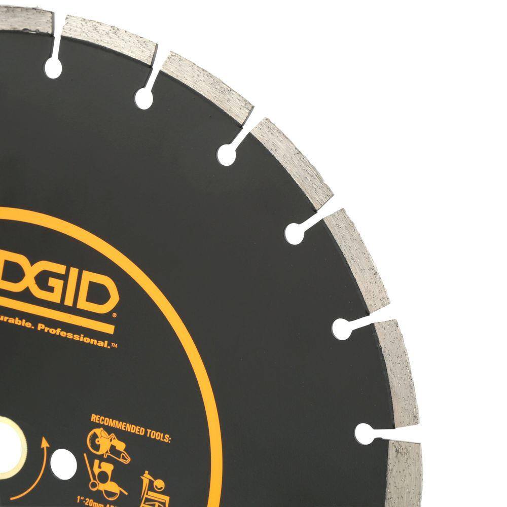 RIDGID HD-CC14X 14 in. Dual-Purpose Walk-Behind Saw Diamond Blade
