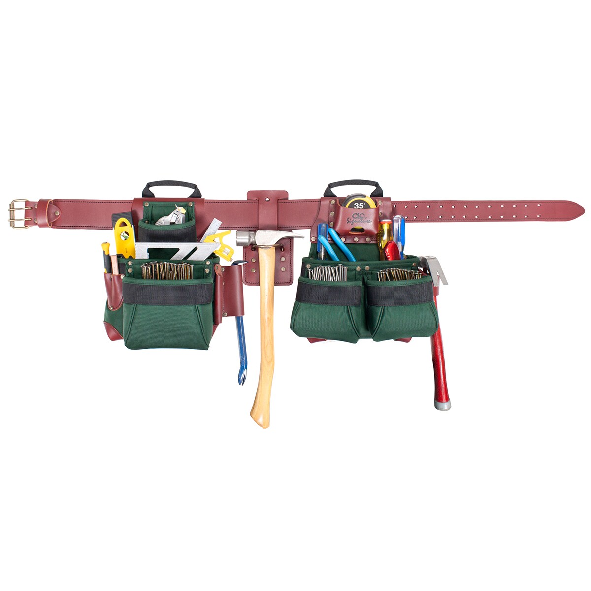 Custom LeatherCraft Signature Elite Framer Leather Tool Apron