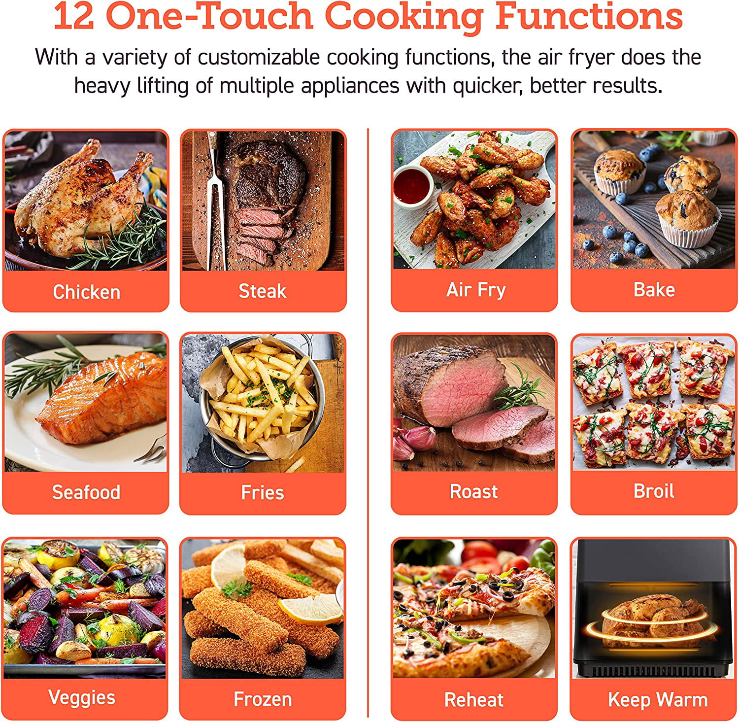 COSORI Dual Blaze 6.8-Quart Smart Air Fryer. Dual Heating Elements. Exclusive Bonus Items. Light Gray