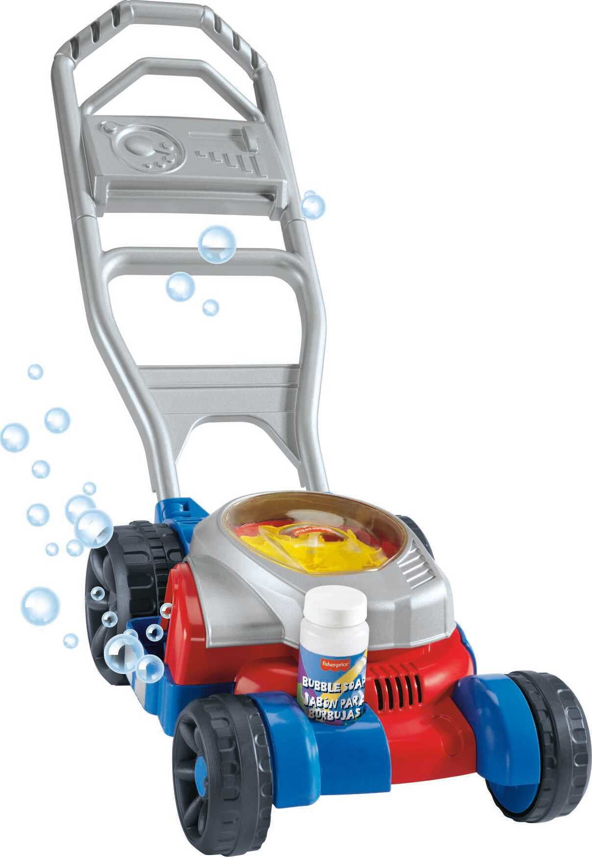 Fisher-Price Bubble Mower with Realistic Sounds. Push and Pull