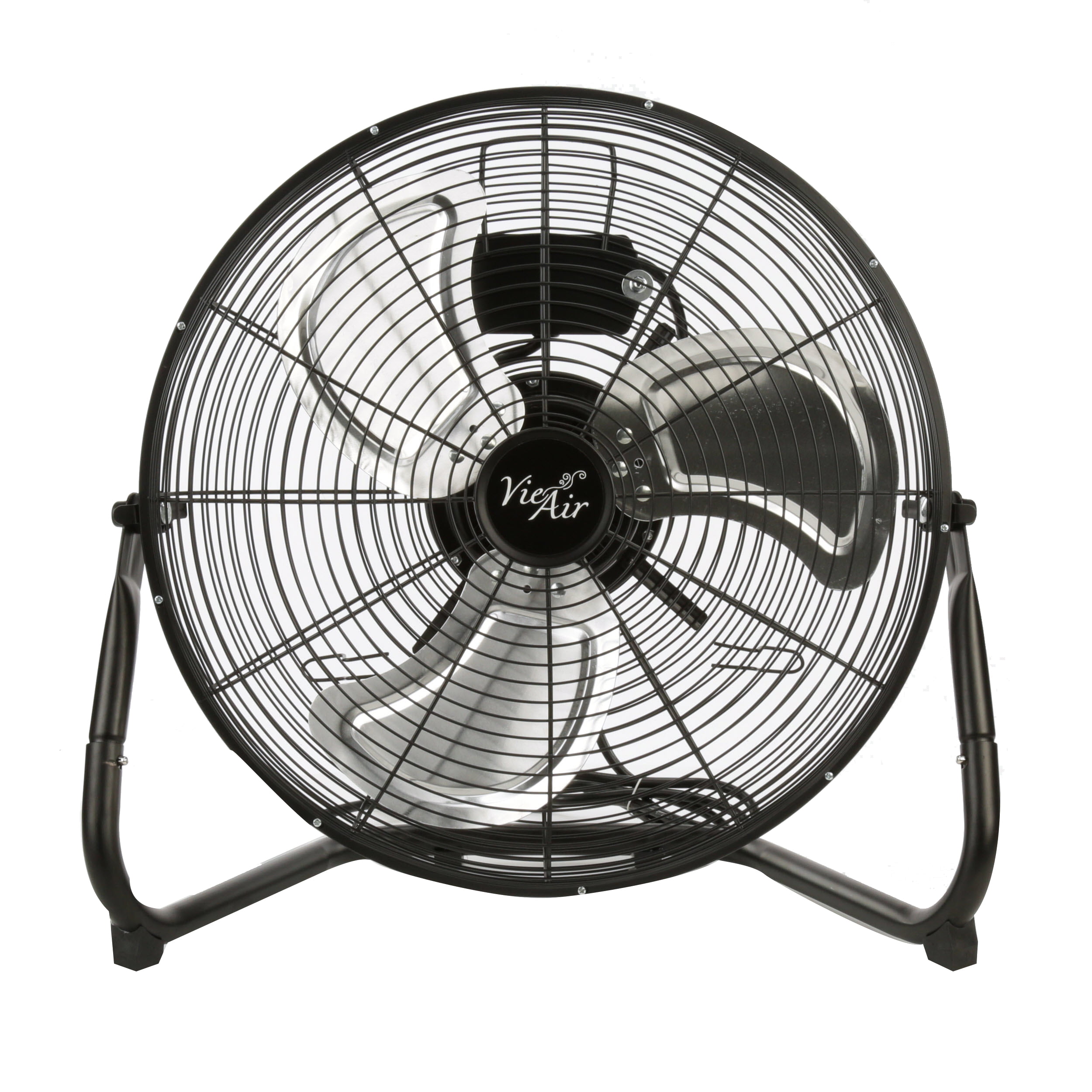 Vie Air 18″ High Velocity Floor 3-Speed Fan. Black