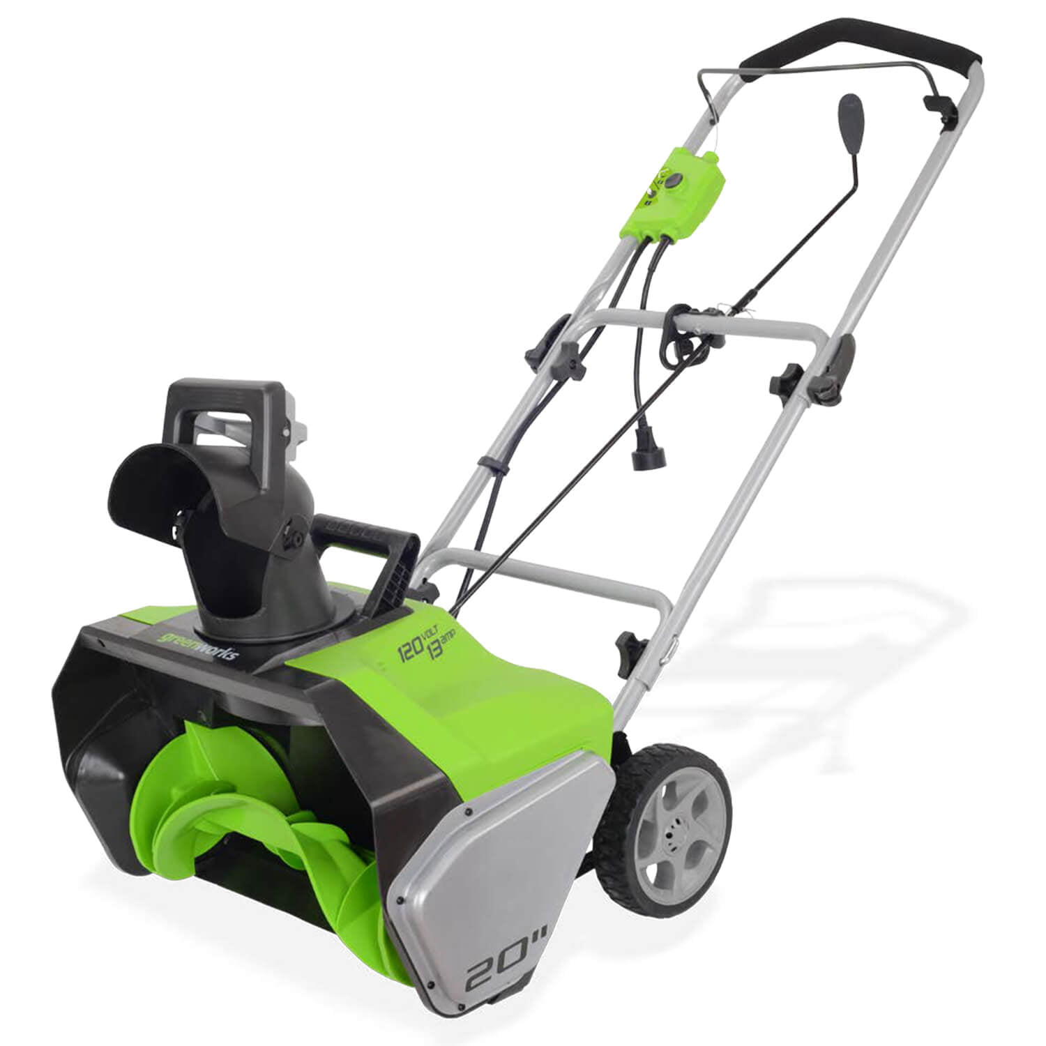 Greenworks 13 Amp 20 in. Corded Electric Snow Thrower. 2600502