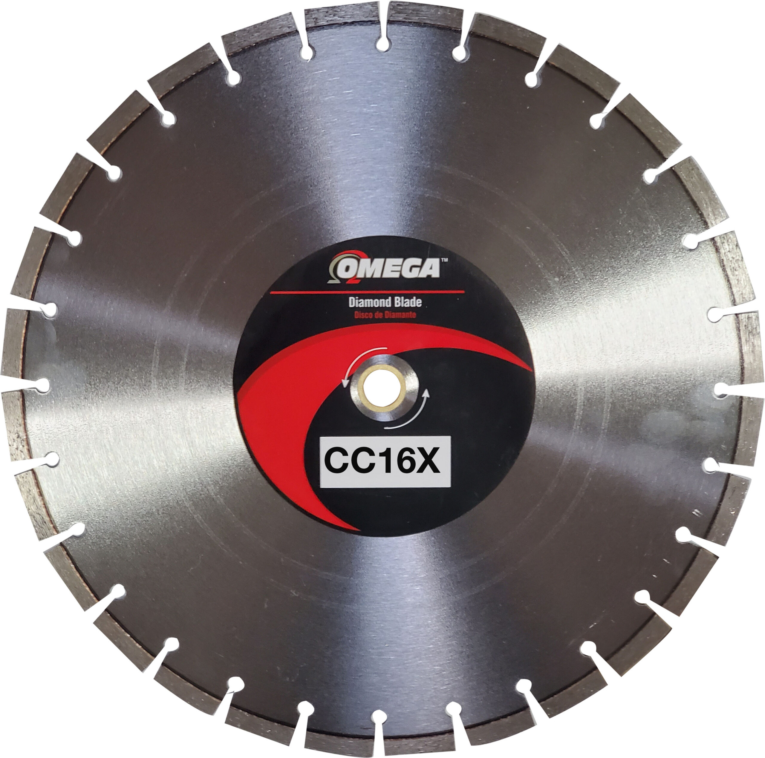 OMEGA 16-in Wet/Dry Segmented Rim Diamond Saw Blade